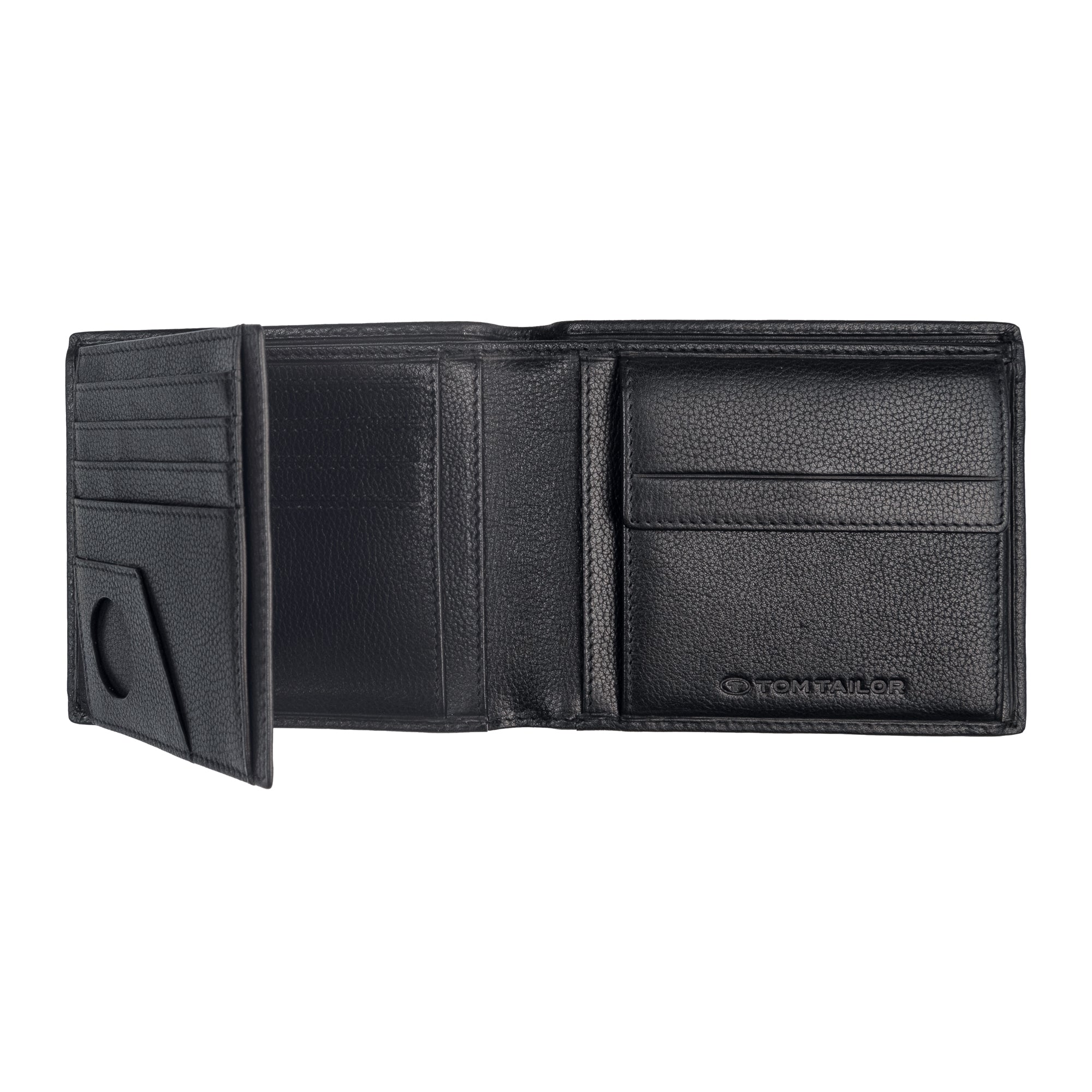 Bela Herren-Geldbörse RFID-Schutz Schwarz