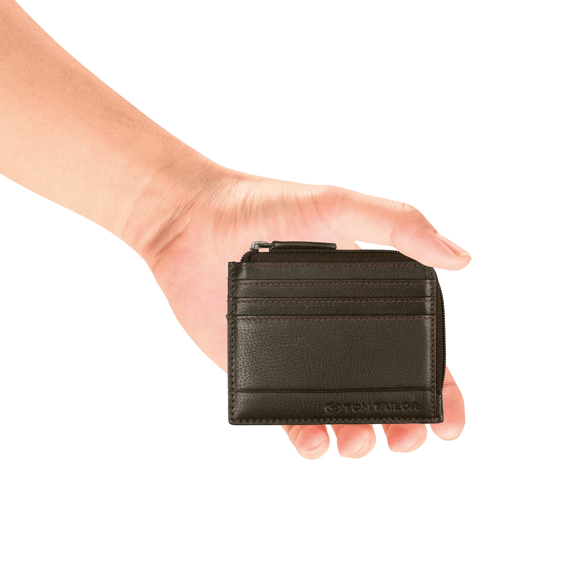 Bela Herren Geldbörse RFID-Safe Rindleder Kartenfächer Münzfach