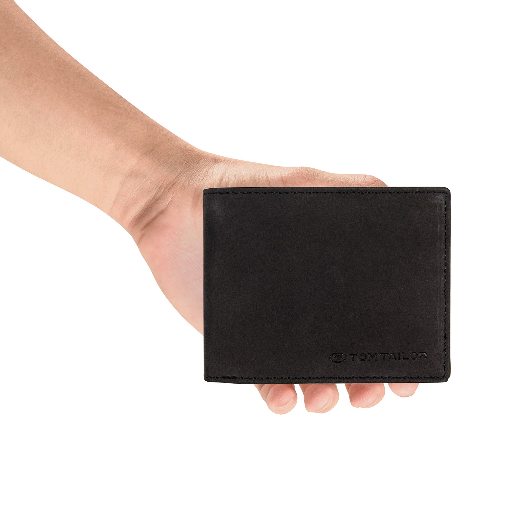 Beheim Herrengeldbörse Ron RFID-Schutz Leder