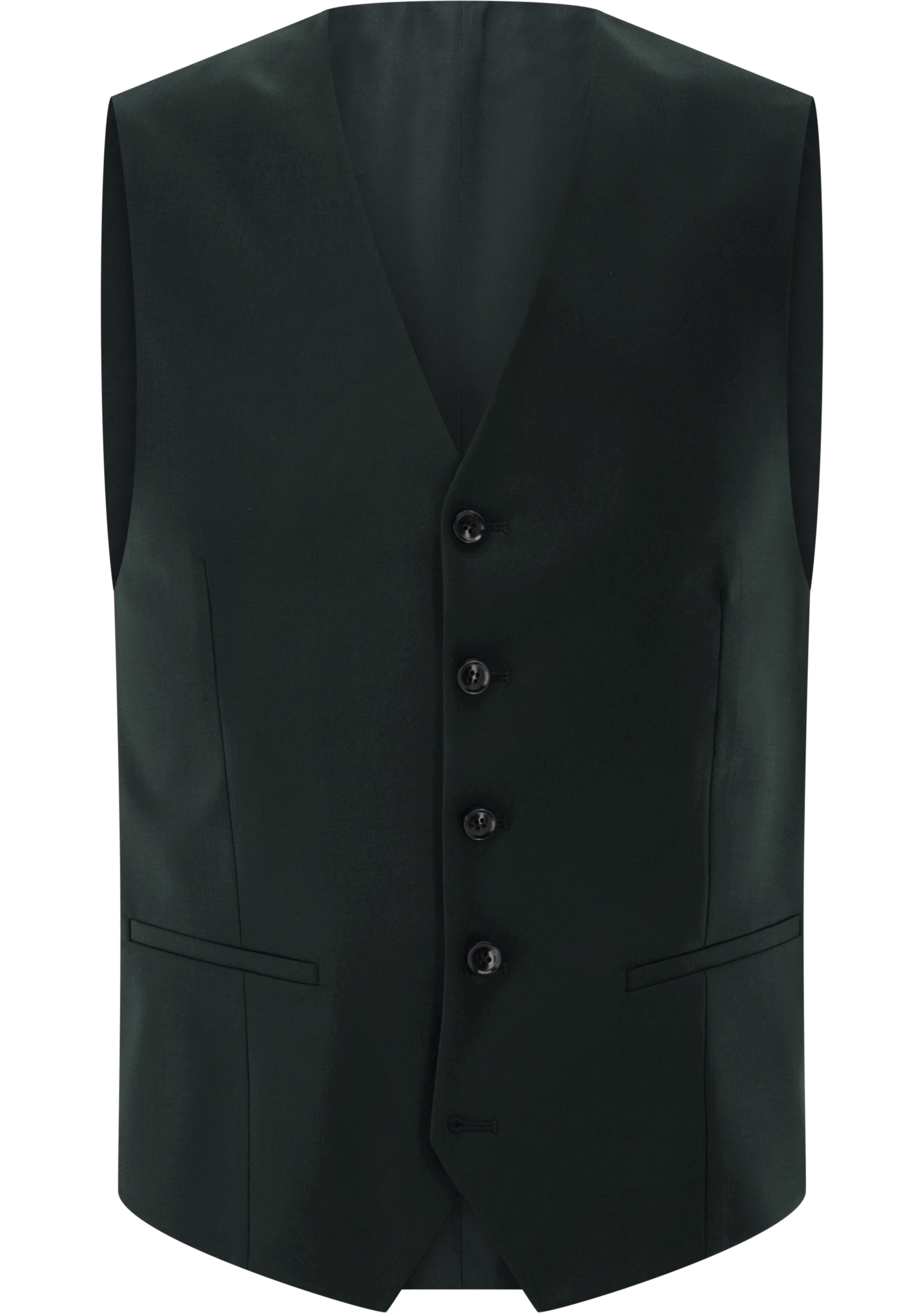 CG - CLUB of GENTS Herren Anzug-Weste Carlton_C Slim Fit Schurwolle Polyester Elasthan