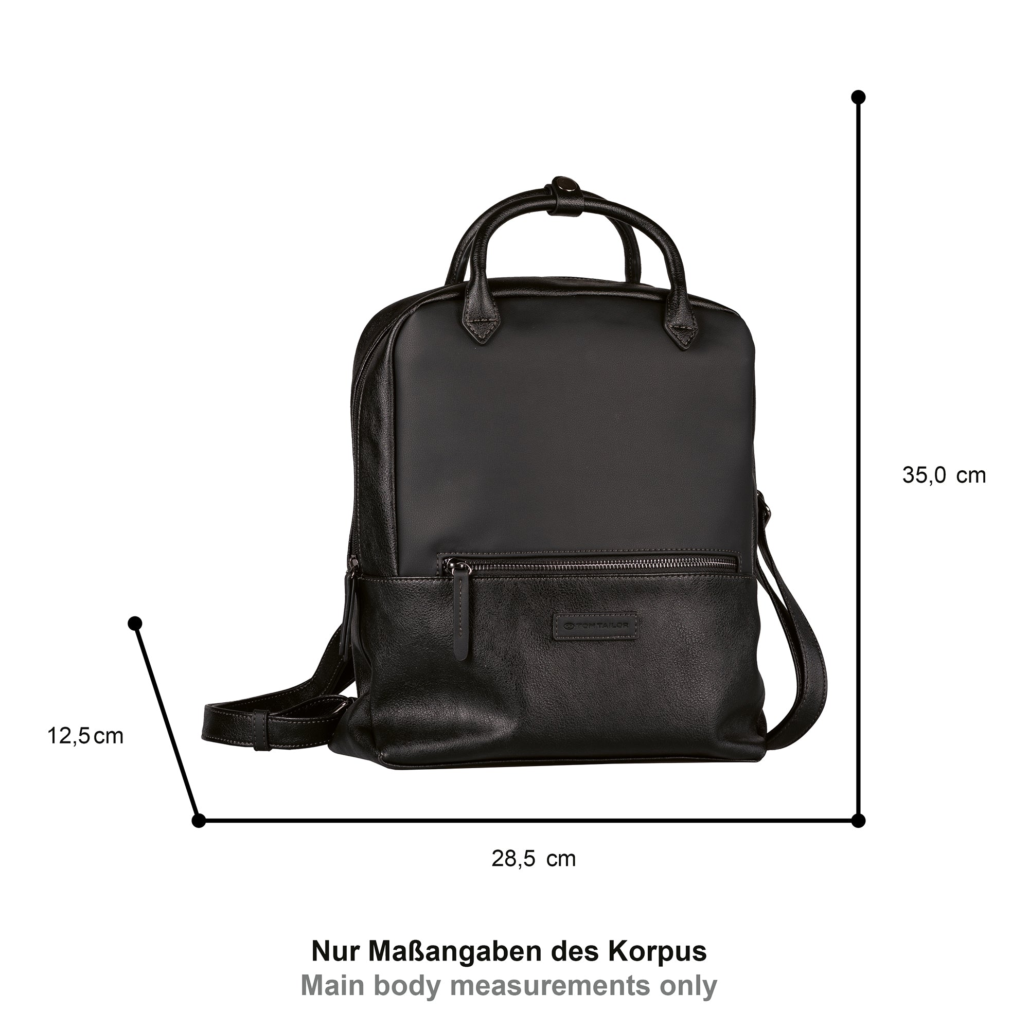 Beheim International Brands Rucksack Damen Leder Optik