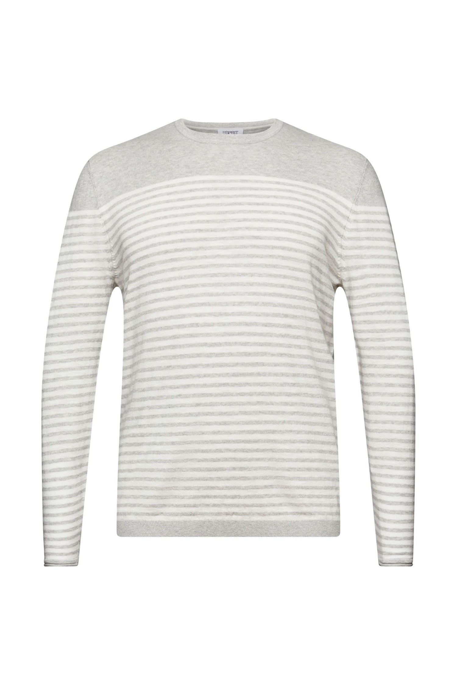 ESPRIT Herren Pullover Regular Fit Slub-Baumwolle