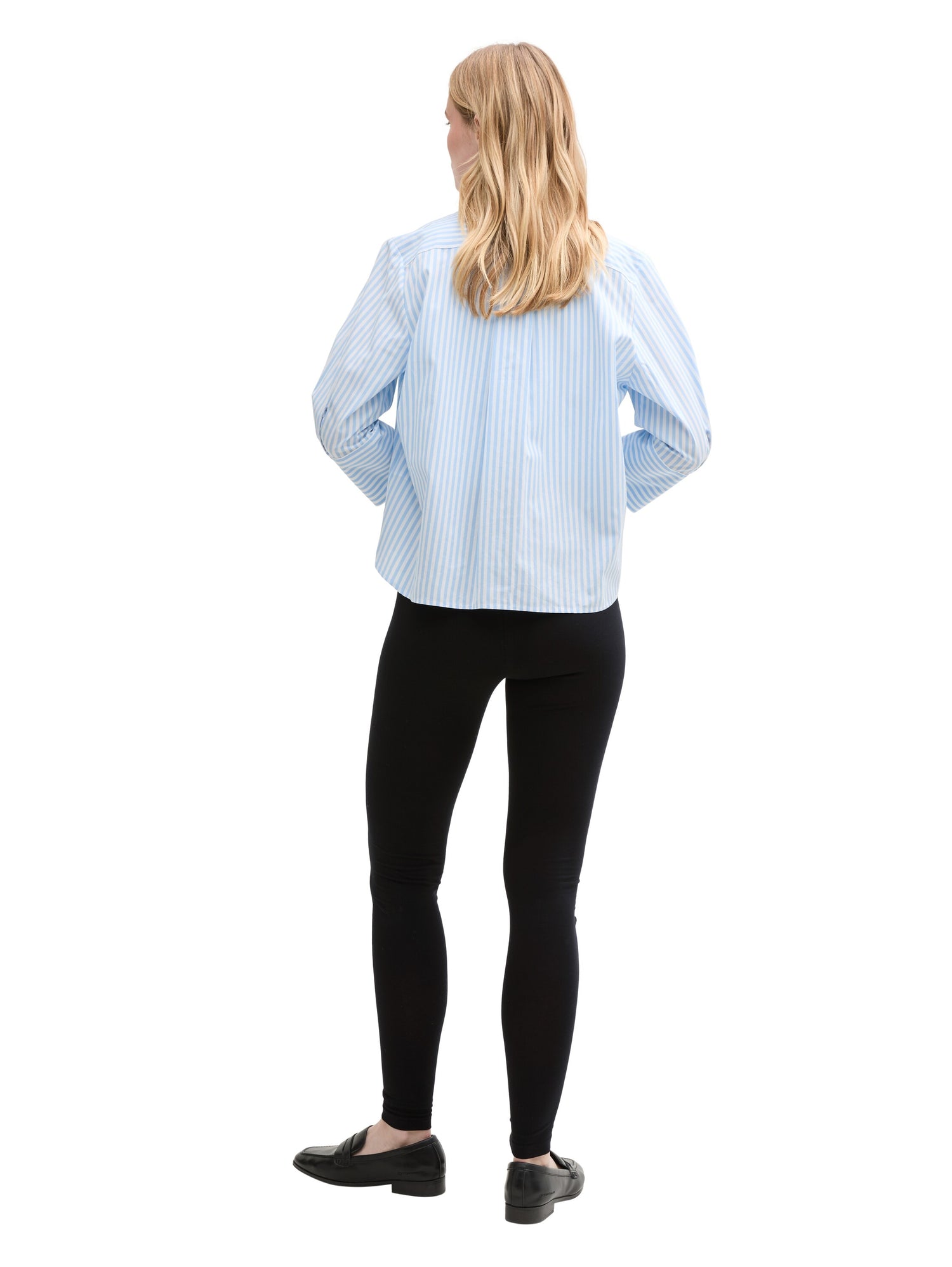 Tom Tailor Denim Leggings Damen Elastischer Single-Jersey-Bund