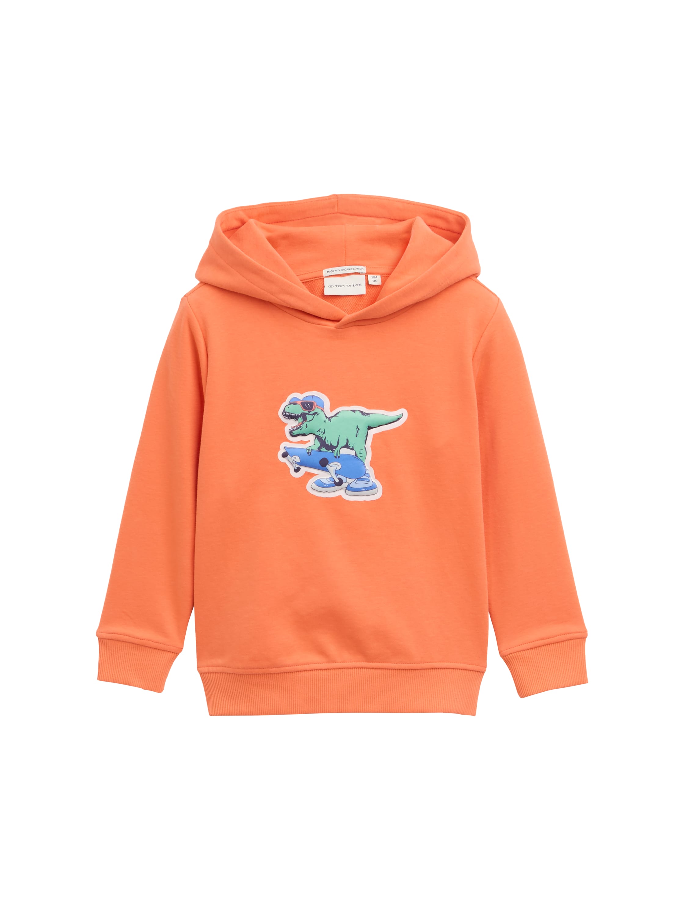 Tom Tailor Denim Hoodie Sweatshirt Kinder Männlich mit 3D-Dino-Print