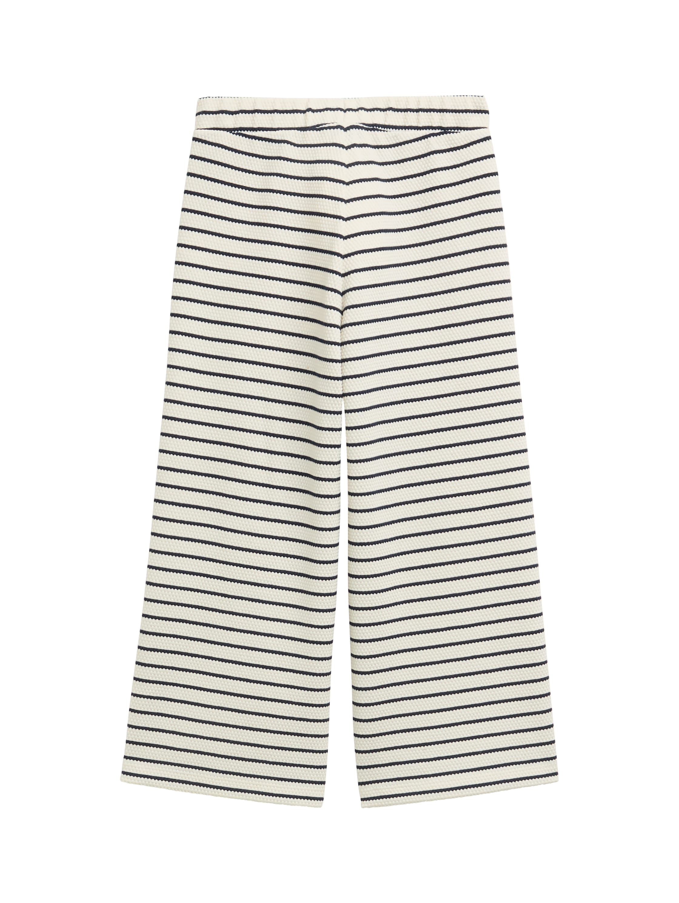 Tom Tailor Denim Gestreifte Kinderhose Weiblich Off White Navy Stripe
