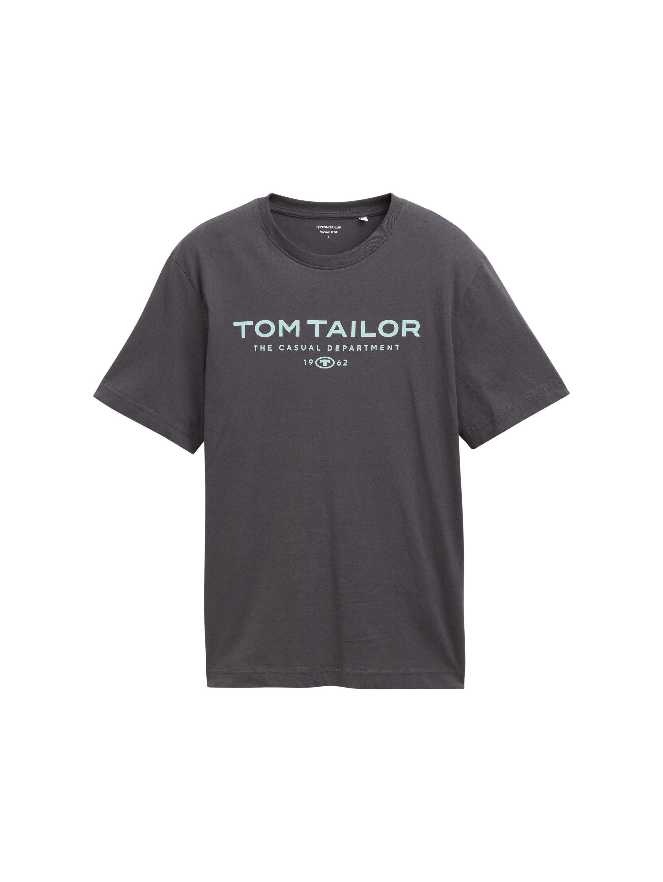 Tom Tailor Denim Basic T-Shirt Erwachsene Männlich Logo-Print