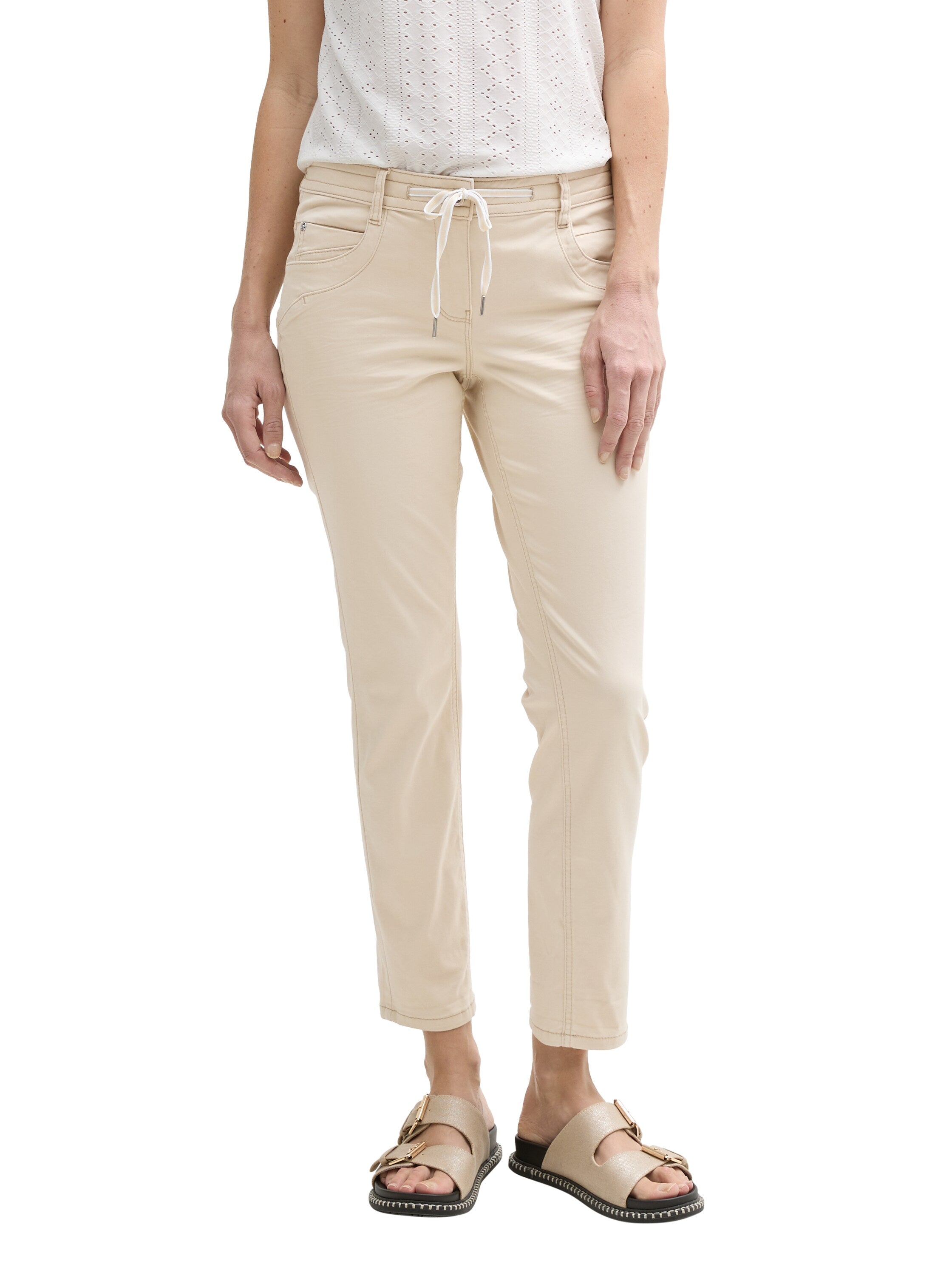 Tom Tailor Damen Jeans Tapered Relaxed Fit
