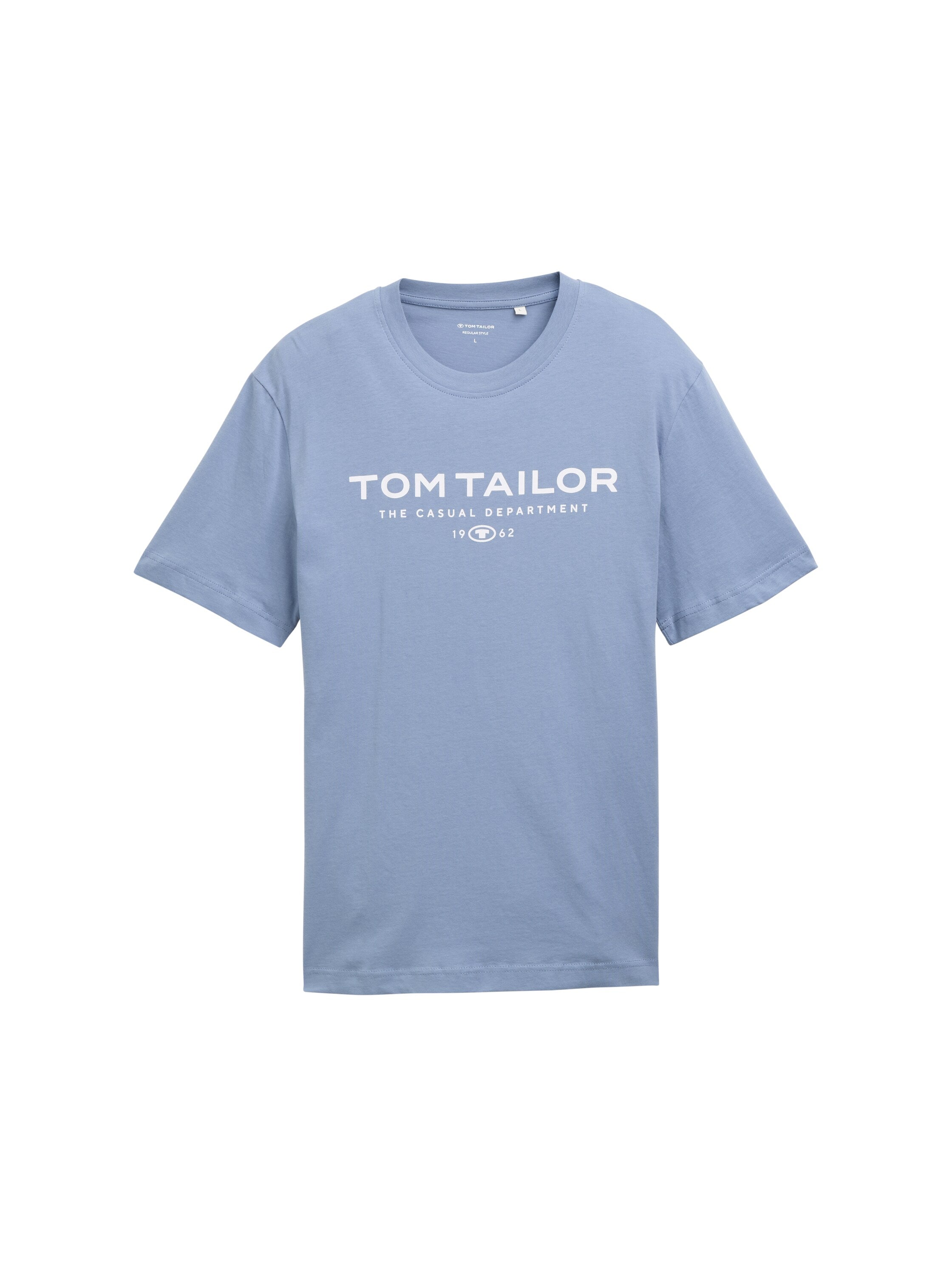 Tom Tailor Denim Basic T-Shirt Erwachsene Männlich Logo-Print