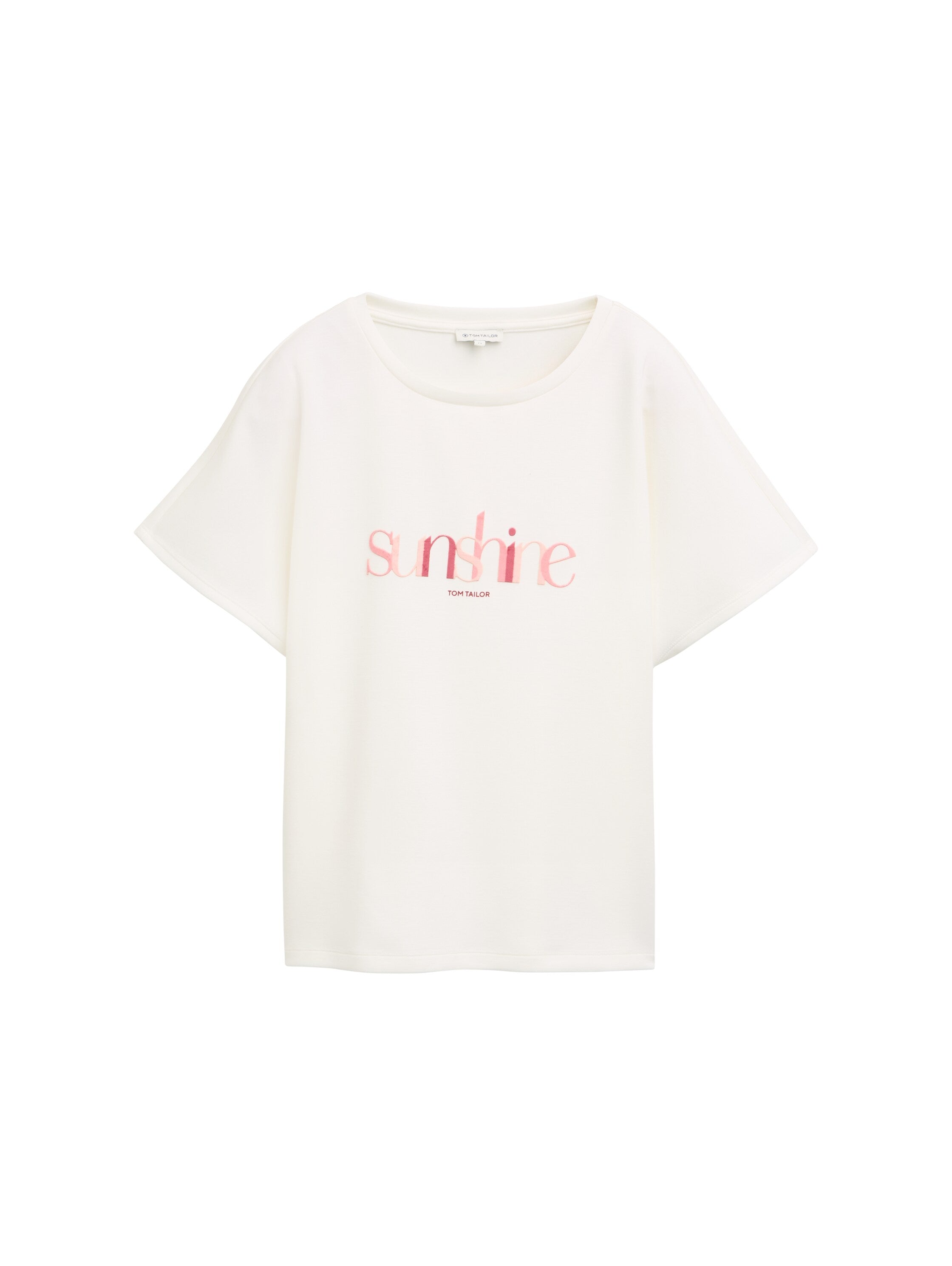 Tom Tailor Denim T-Shirt Damen Print Scuba-Stoff