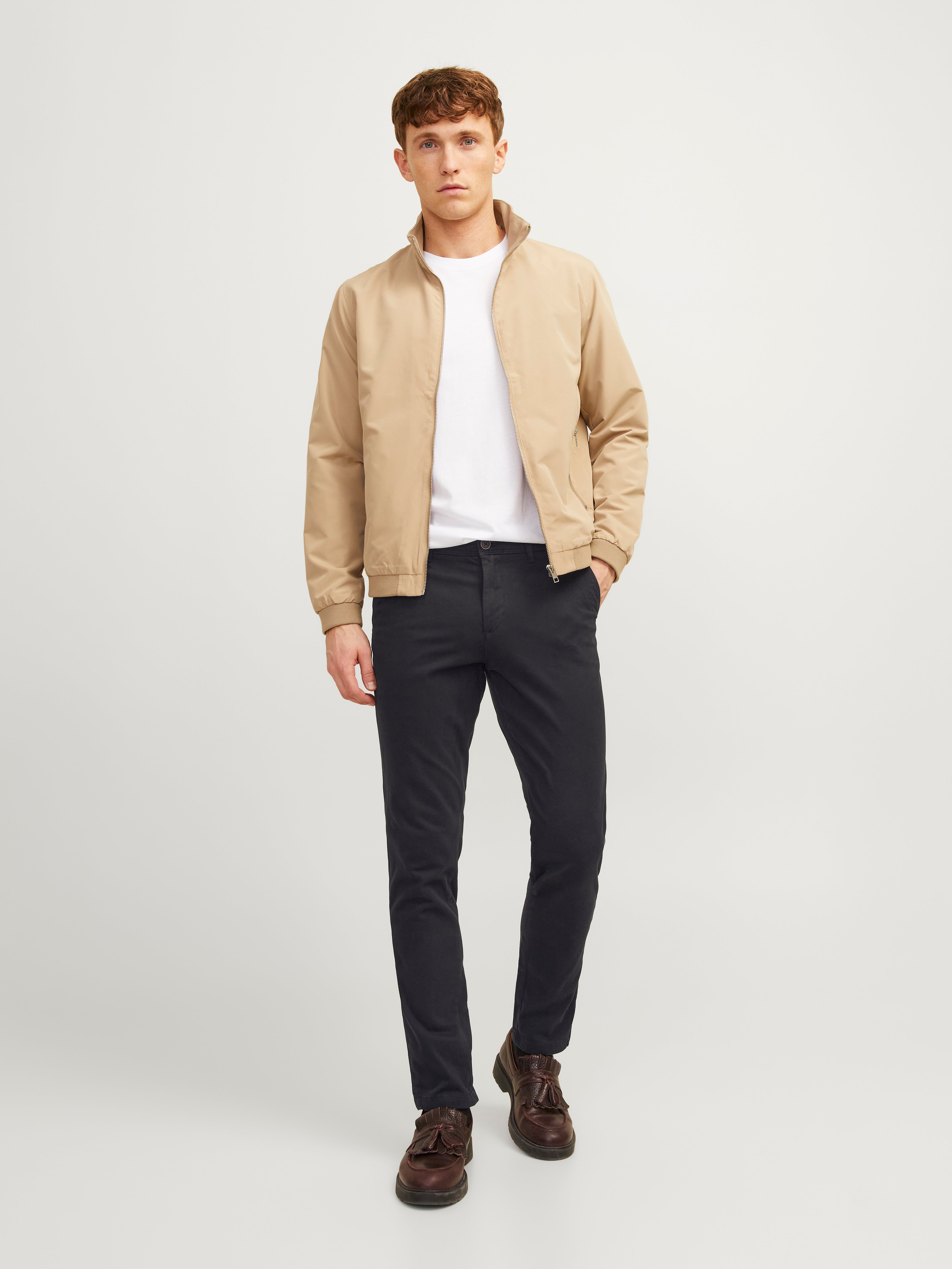 Bestseller Chino Hose Herren Slim Fit Elasthan-Komfort<br>