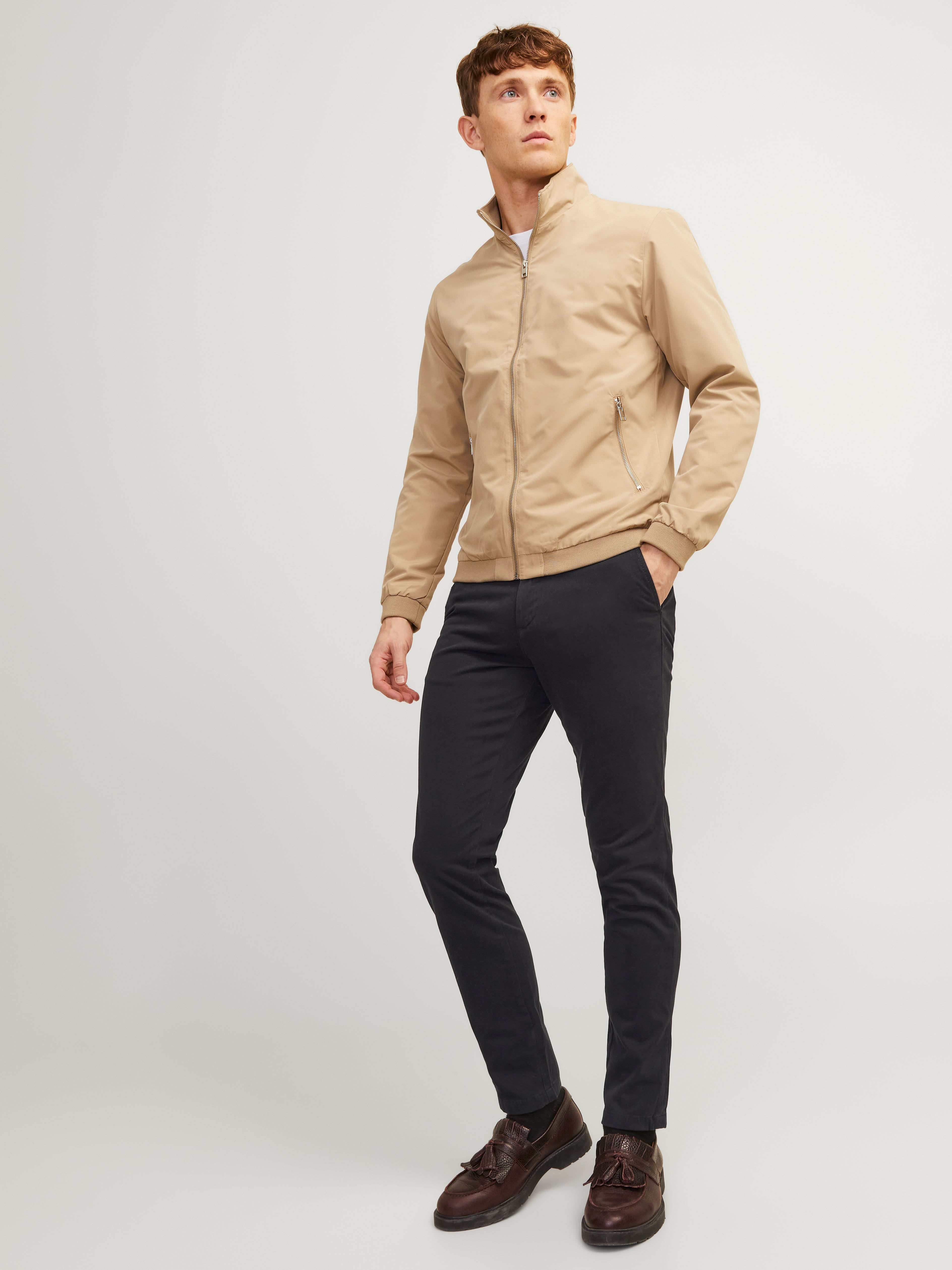 Bestseller Chino Hose Herren Slim Fit Elasthan-Komfort<br>