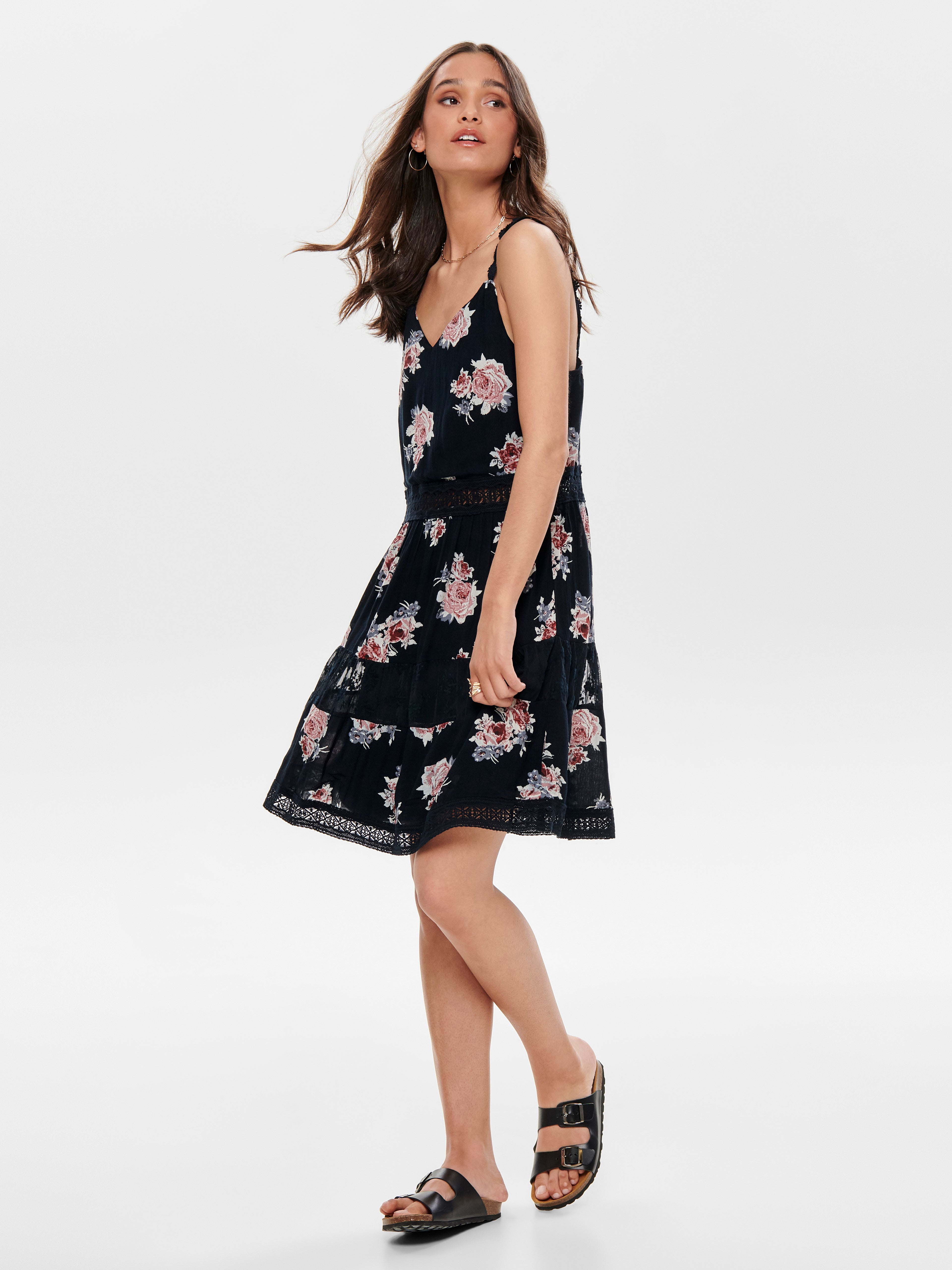 Bestseller Viskose Kleid Damen Leicht und Seidig