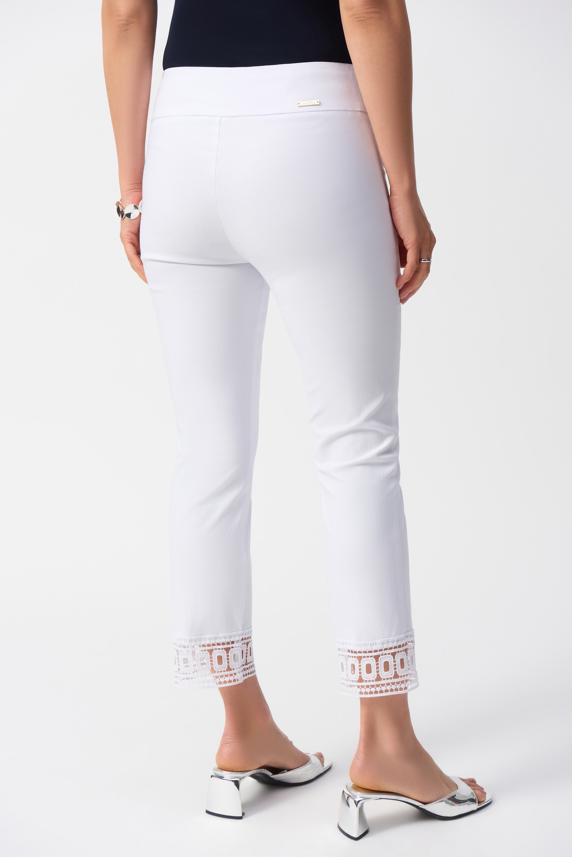 Schlupfhose aus Millennium-Stretch mit verkürztem Saum
