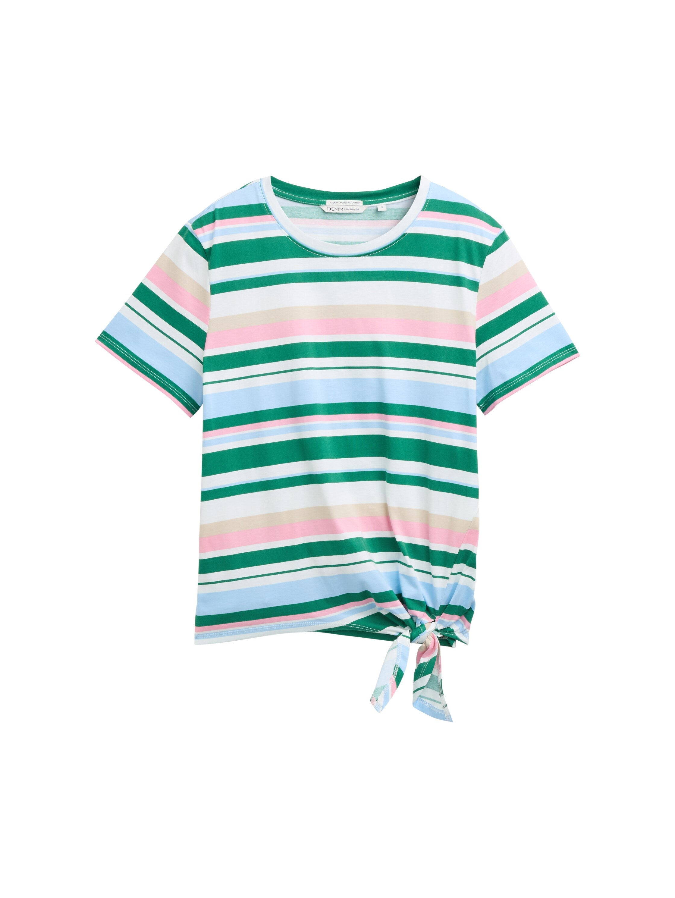 T-Shirt mit Knoten-Detail