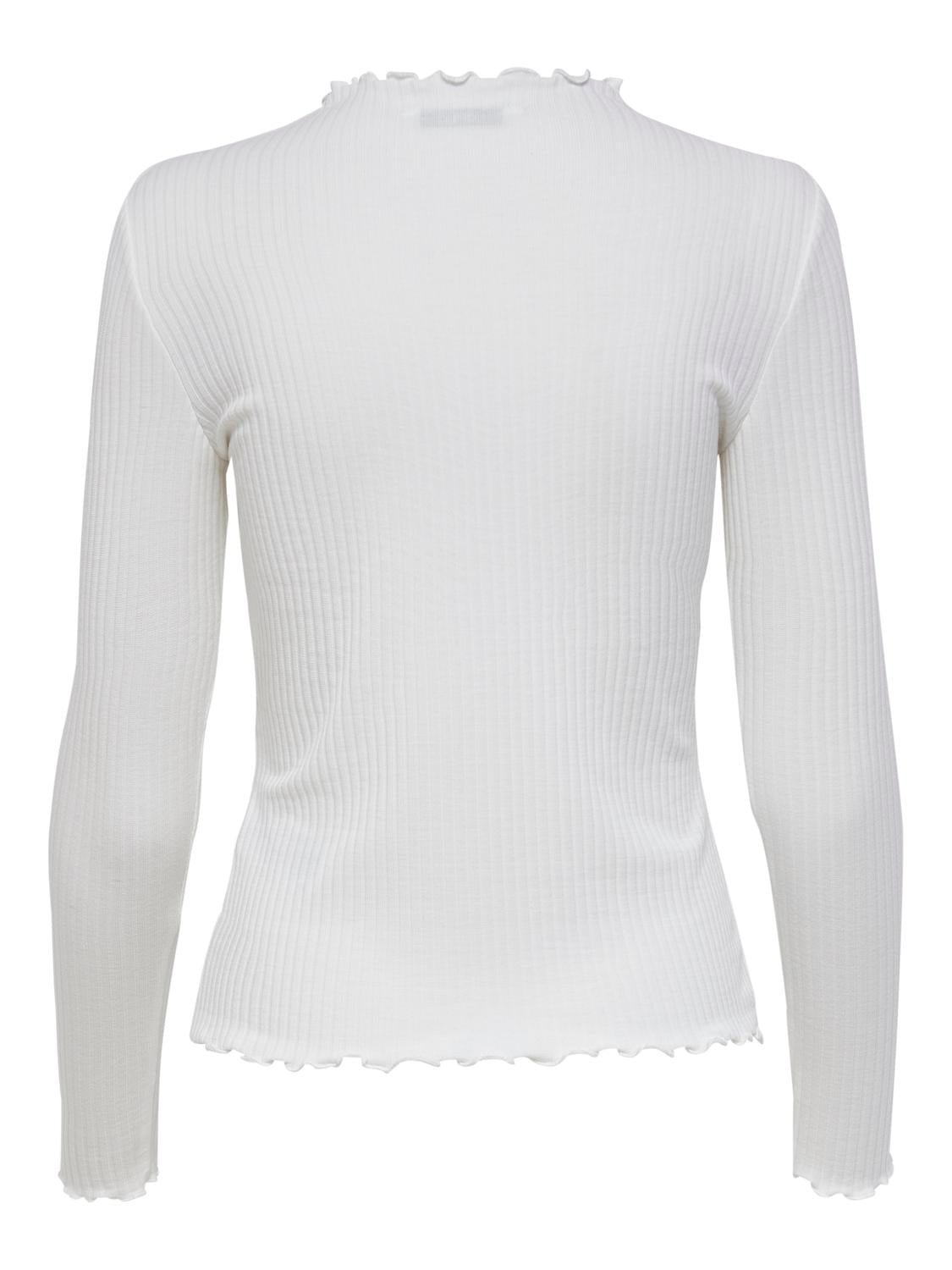 Bestseller Langarm Top Damen Schwarz