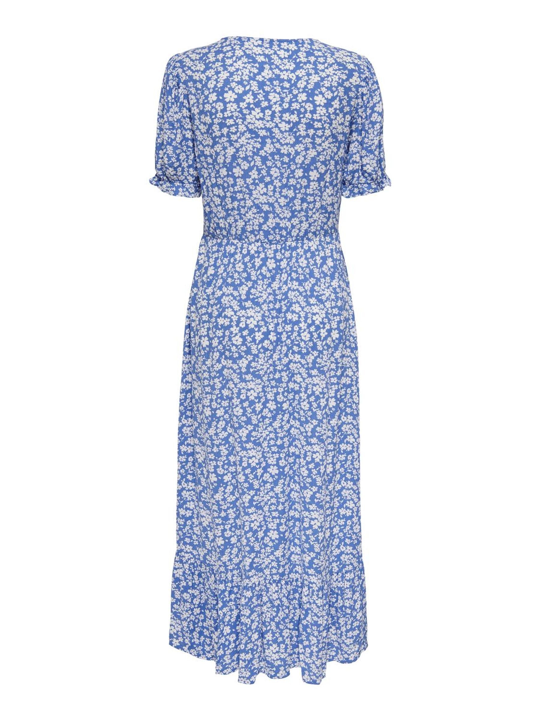 Bestseller Sommerkleid Damen Maxi Elastische Taille