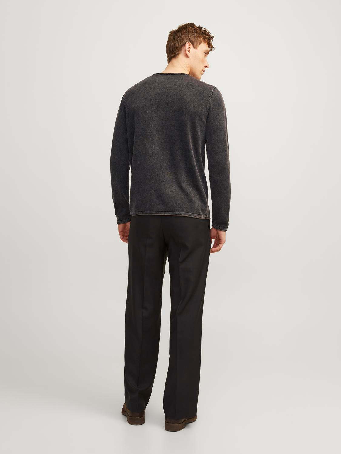 Bestseller Strickpullover für Männer mit Acid Wash
