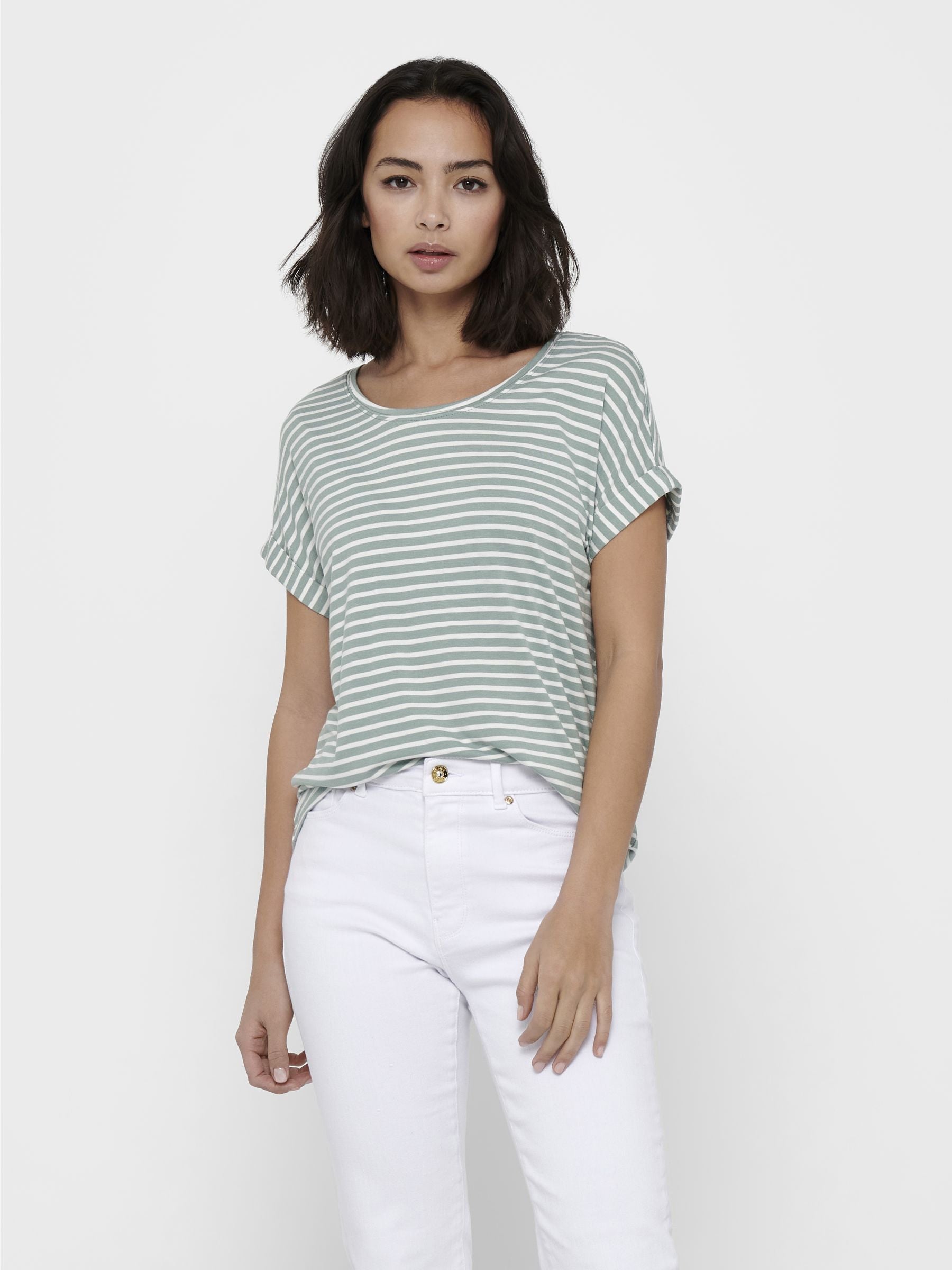 Bestseller Basic Top Damen Bequeme Passform