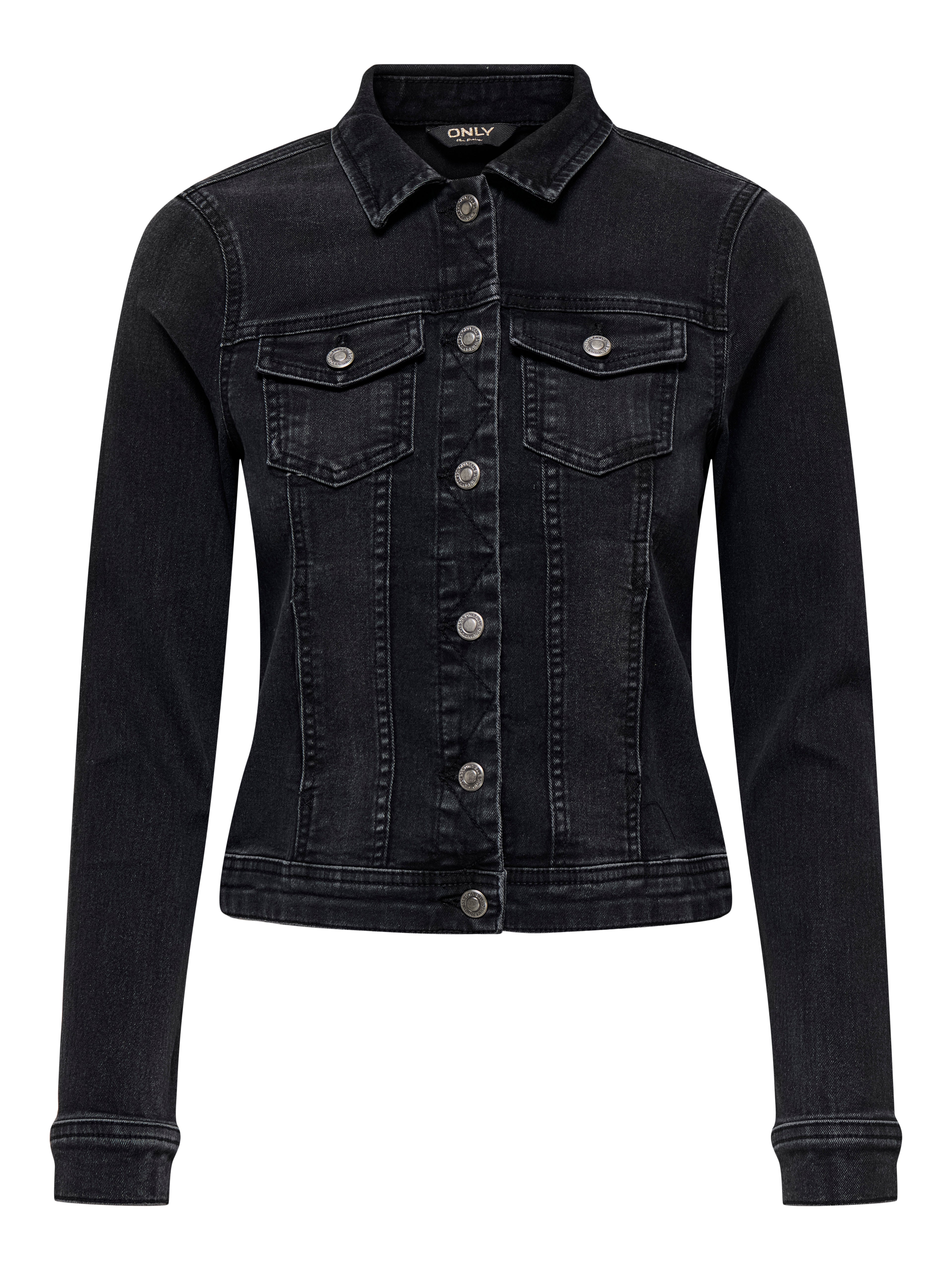 Bestseller Jeansjacke Damen Klassisch-Lässig