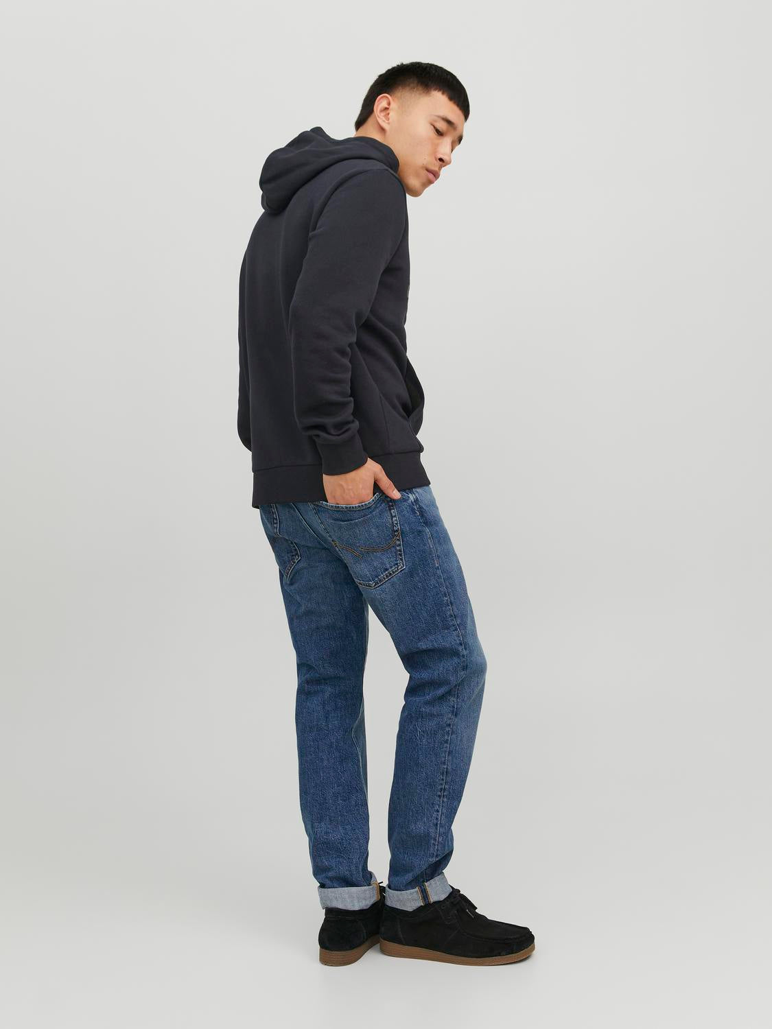 Bestseller Sweatpants Herren Angerauter Kapuzenpullover Normal geschnitten