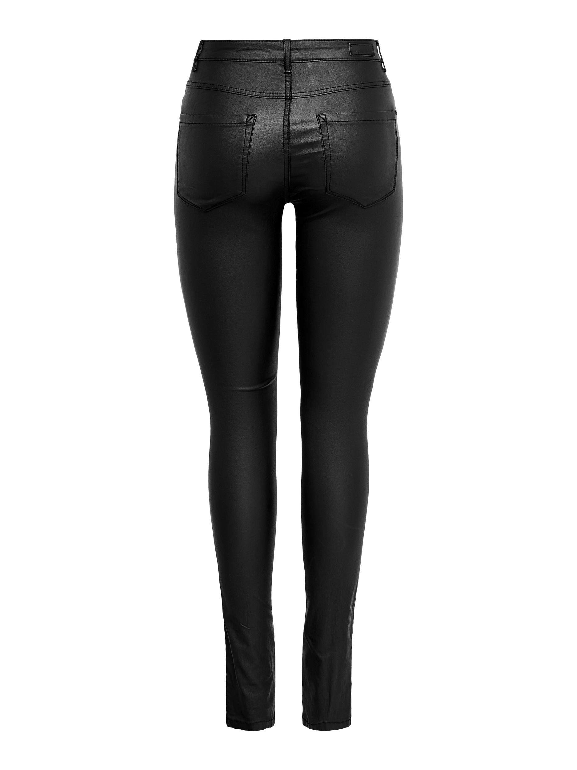 Bestseller Kunstlederhosen für Damen in Schwarz
