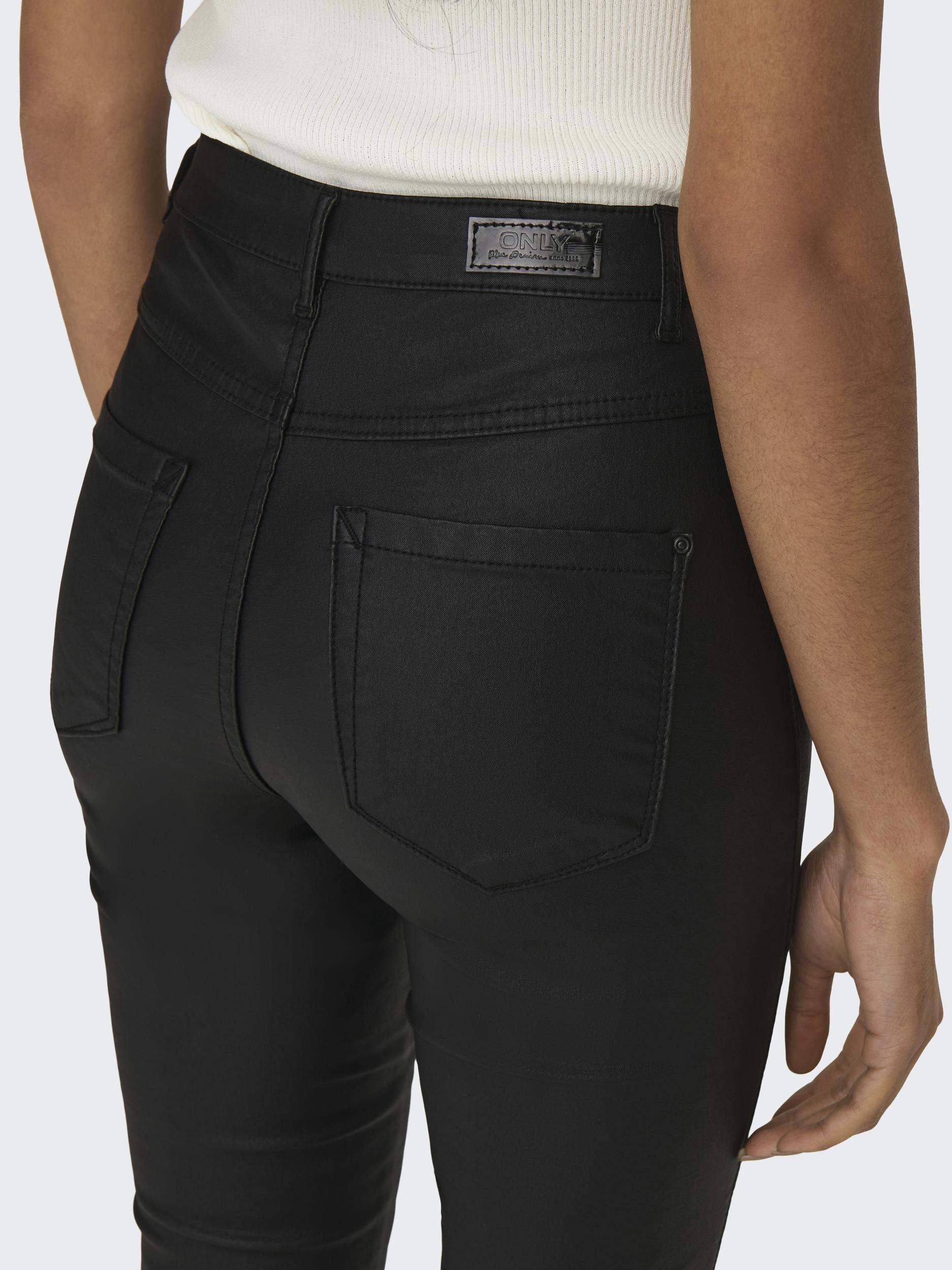 Bestseller Kunstlederhosen für Damen in Schwarz