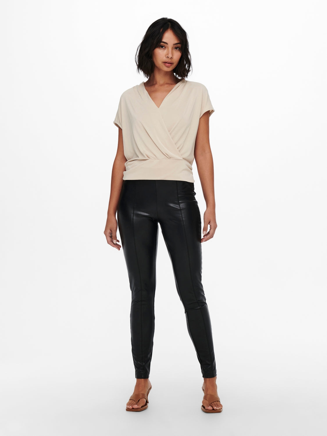 Bestseller Leggings Slim Fit Damen Atmungsaktiv