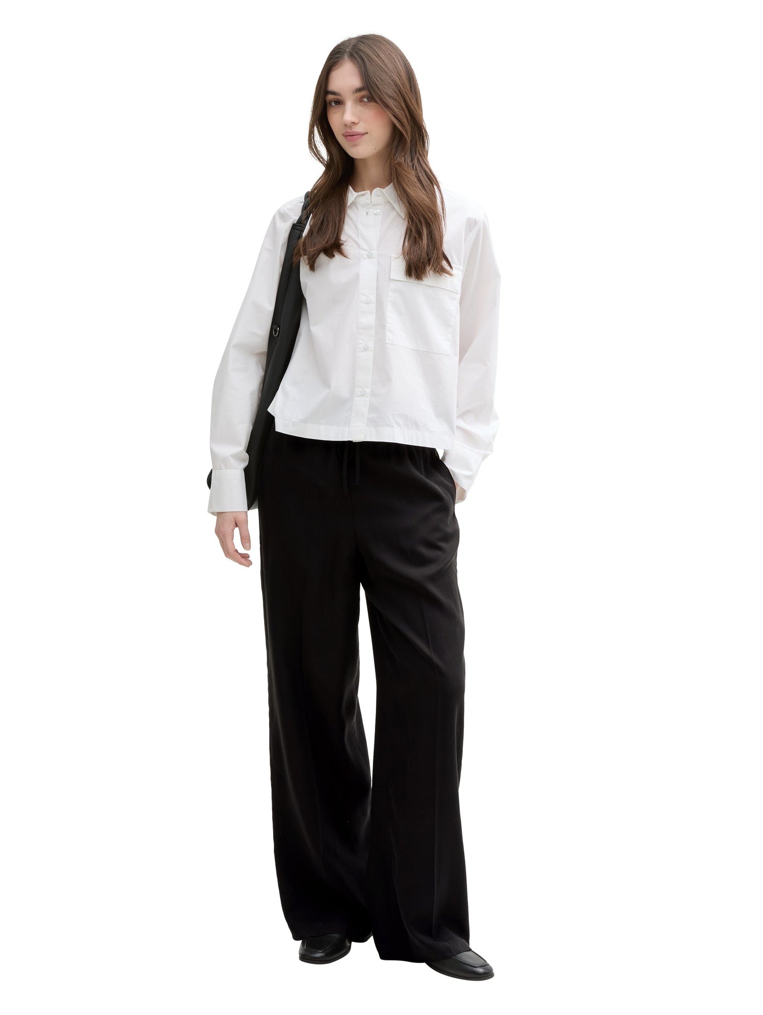 Tom Tailor Denim High Waist Hose Damen Elastischer Bund