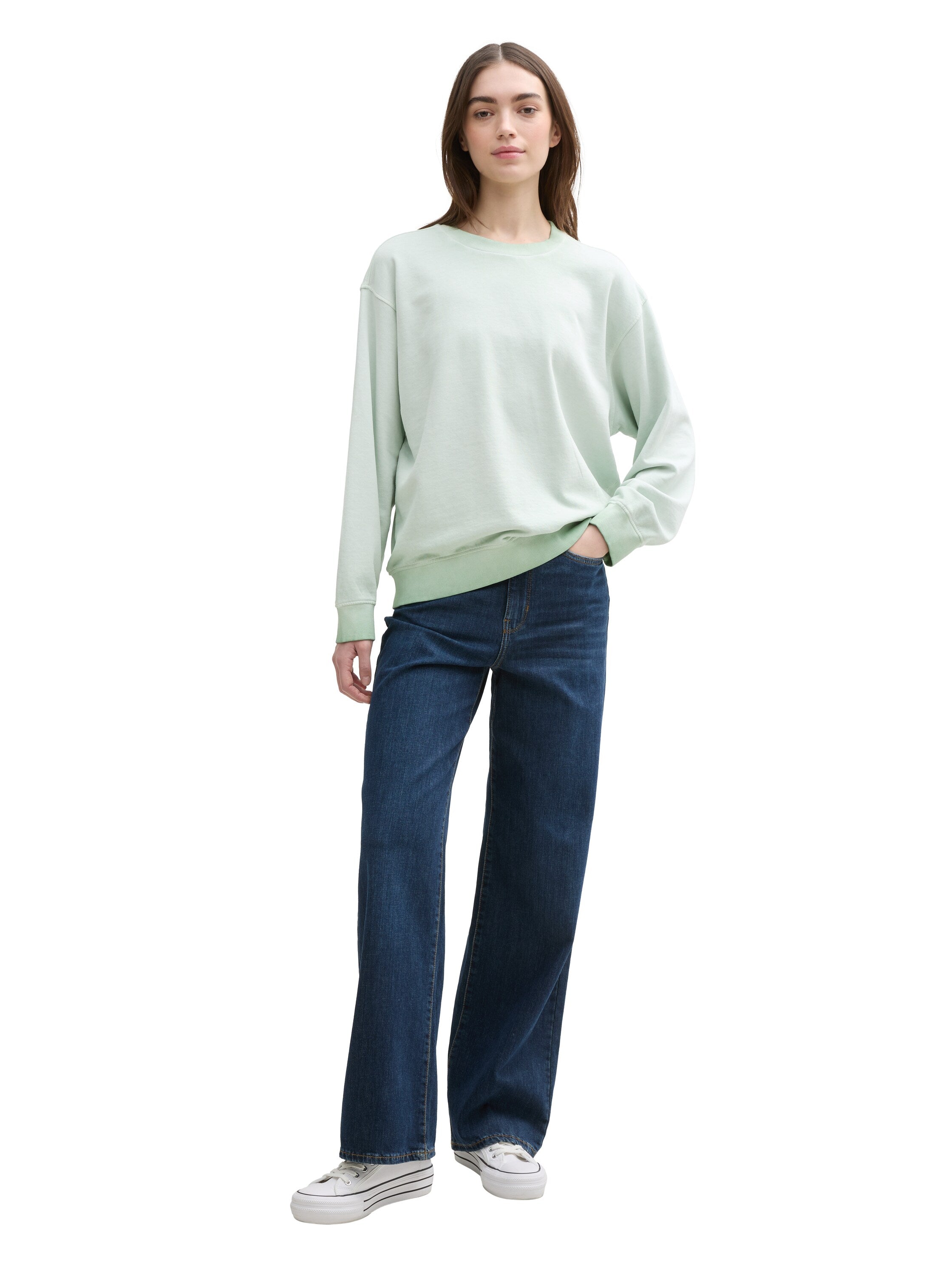 Tom Tailor Denim Sweatshirt Female fresh mint green