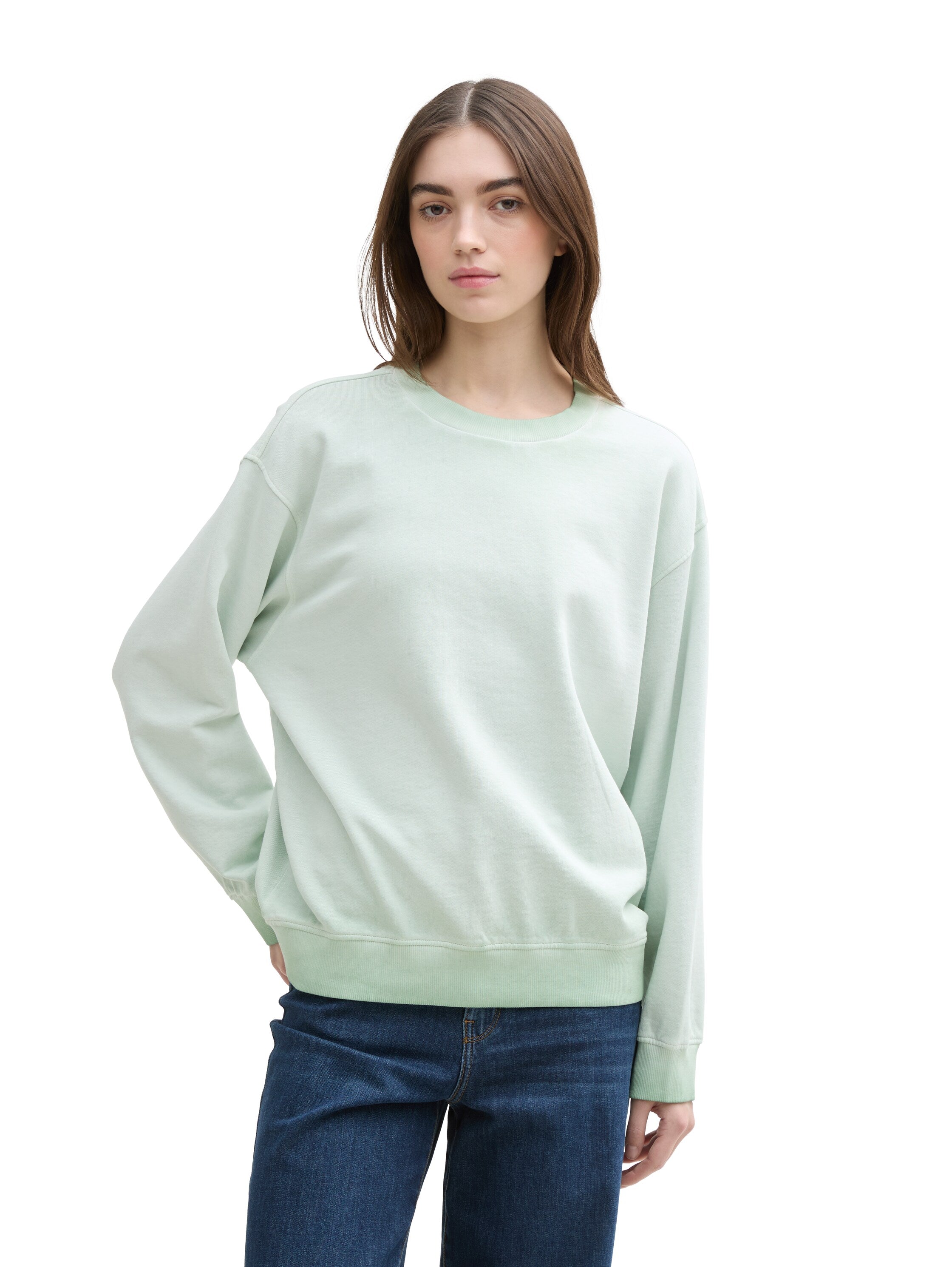 Tom Tailor Denim Sweatshirt Female fresh mint green