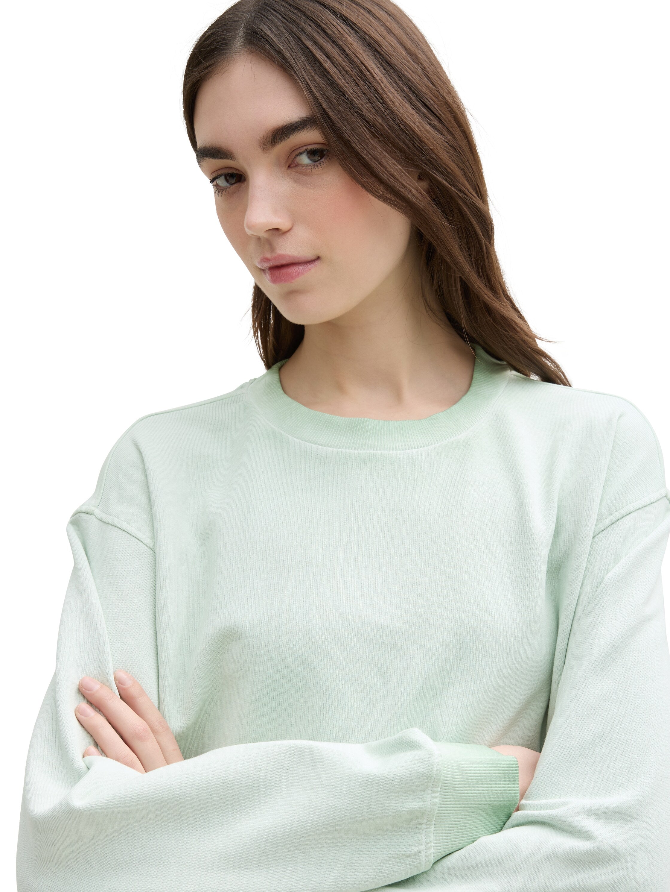 Tom Tailor Denim Sweatshirt Female fresh mint green
