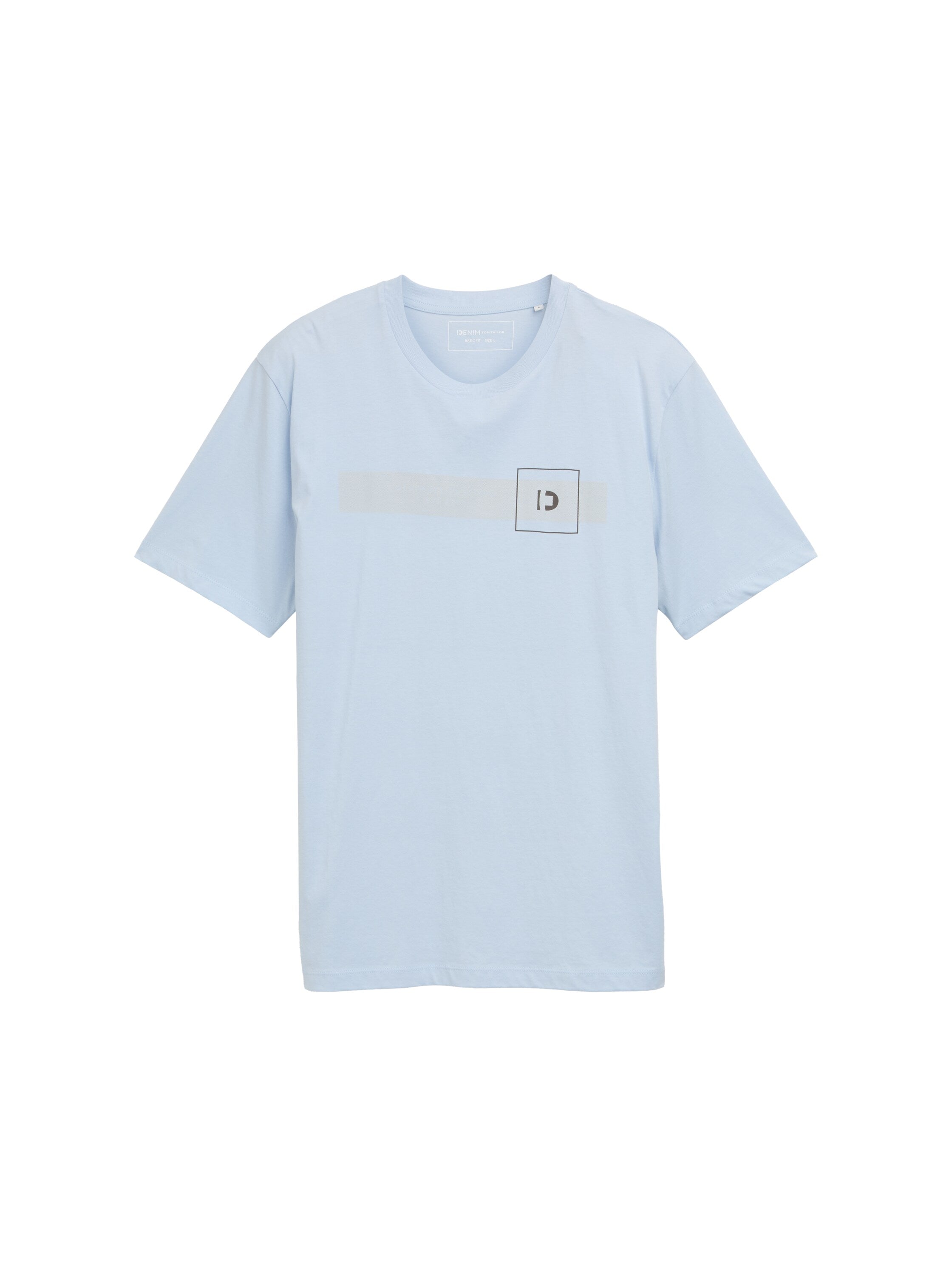 Tom Tailor Denim T-Shirt Basic Fit Herren Logo Print