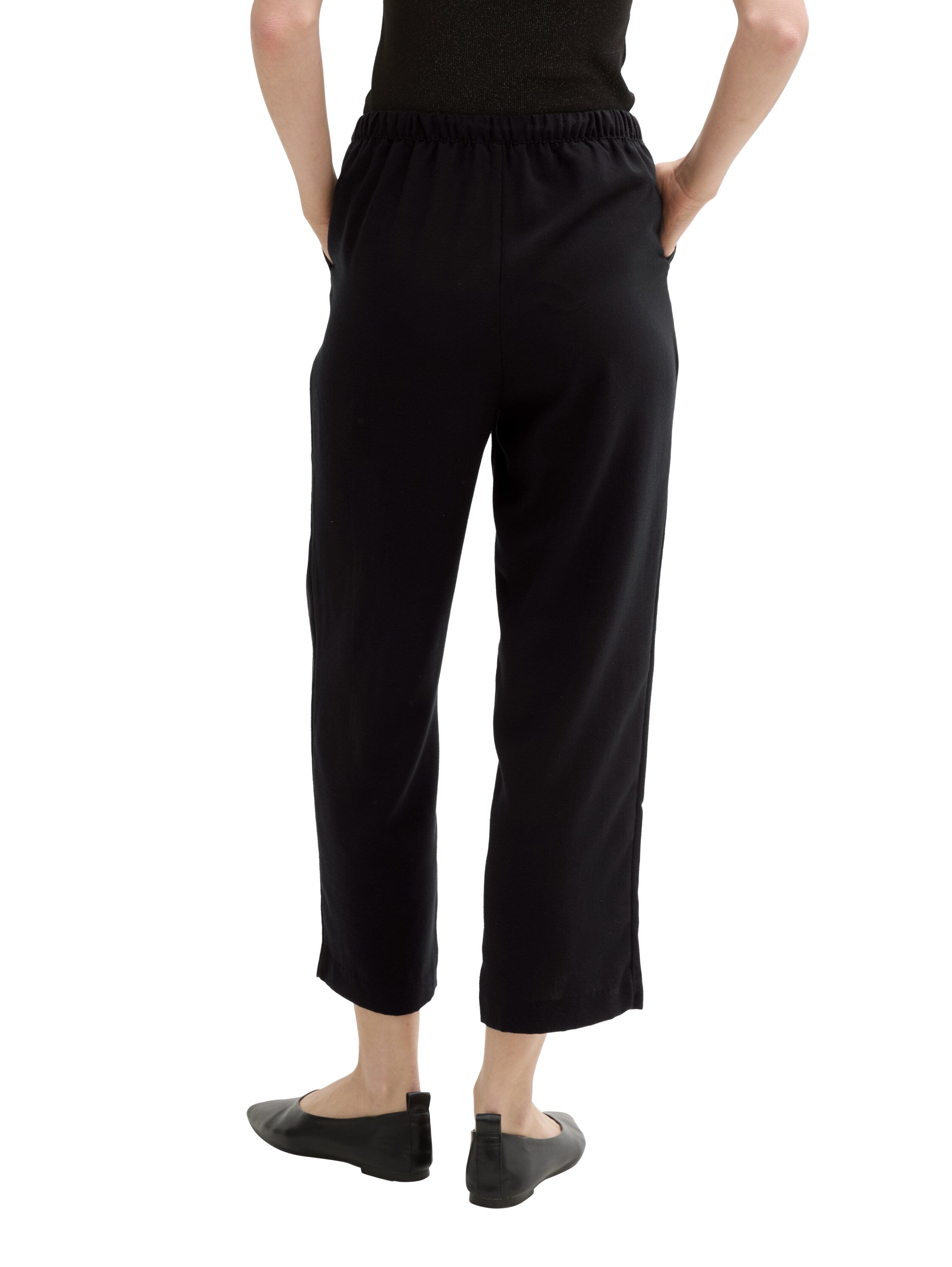 Tom Tailor Denim Loose Fit Hose Erwachsene Weiblich mit elastischem Bund