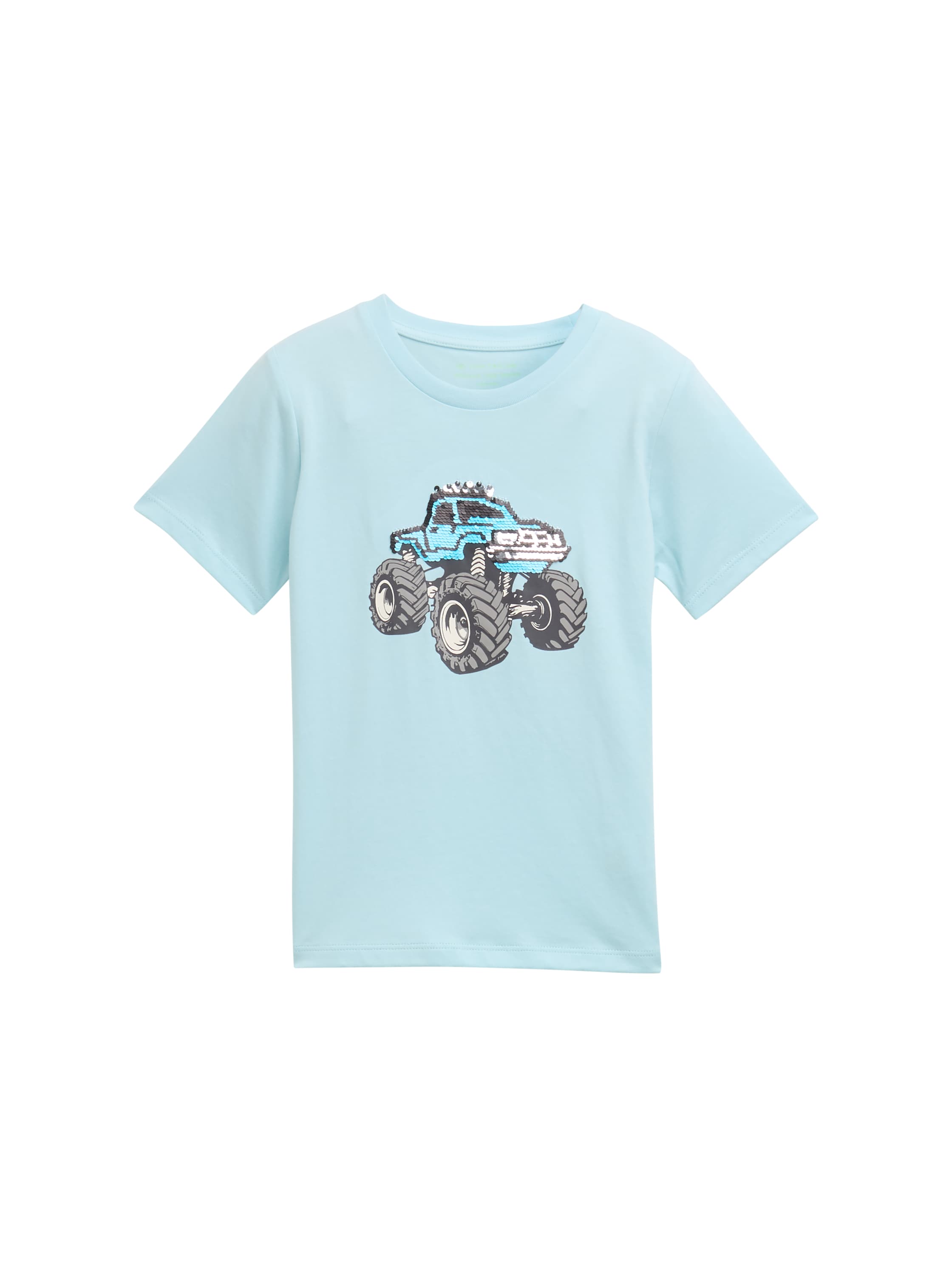 Tom Tailor Denim Kinder T-Shirt Männlich mit Wendepailletten