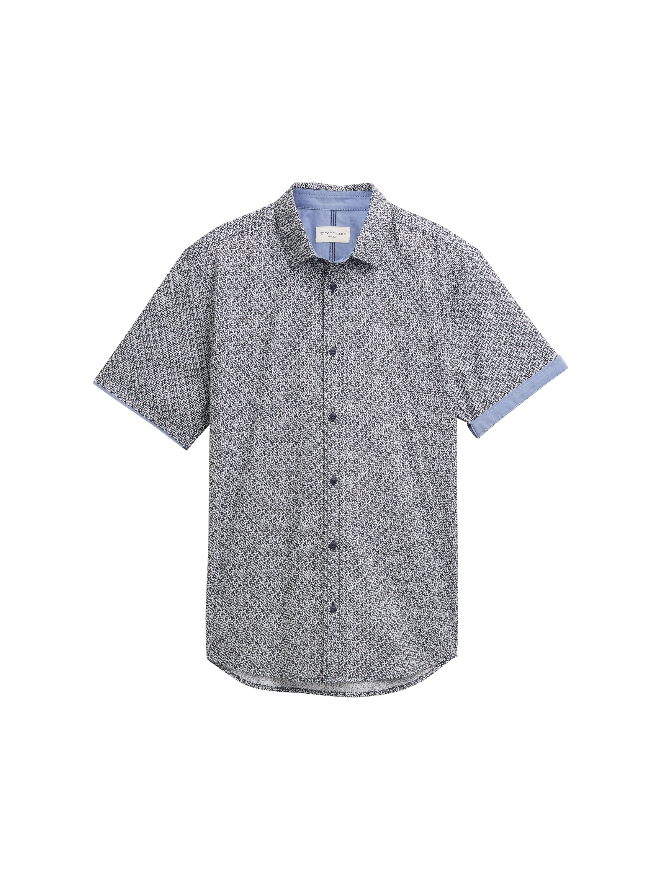 Tom Tailor Denim Kurzarmhemd Herren Logo-Label