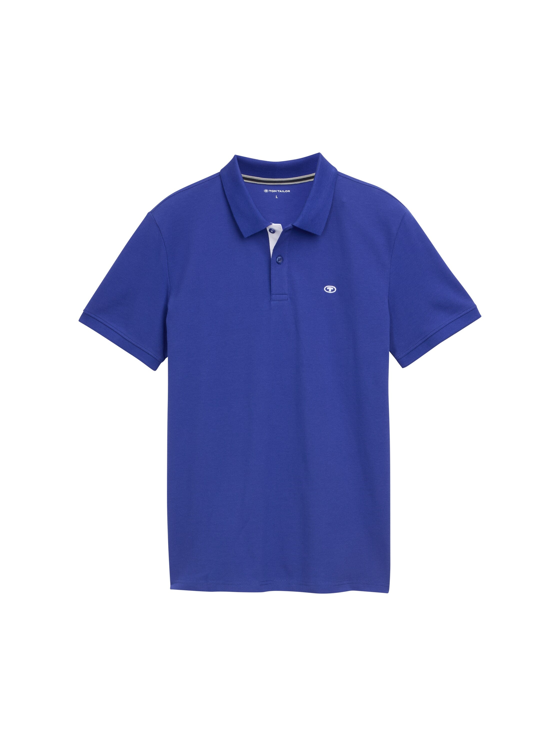 Tom Tailor Denim Herren Sommer Polo-Shirt in Marineblau