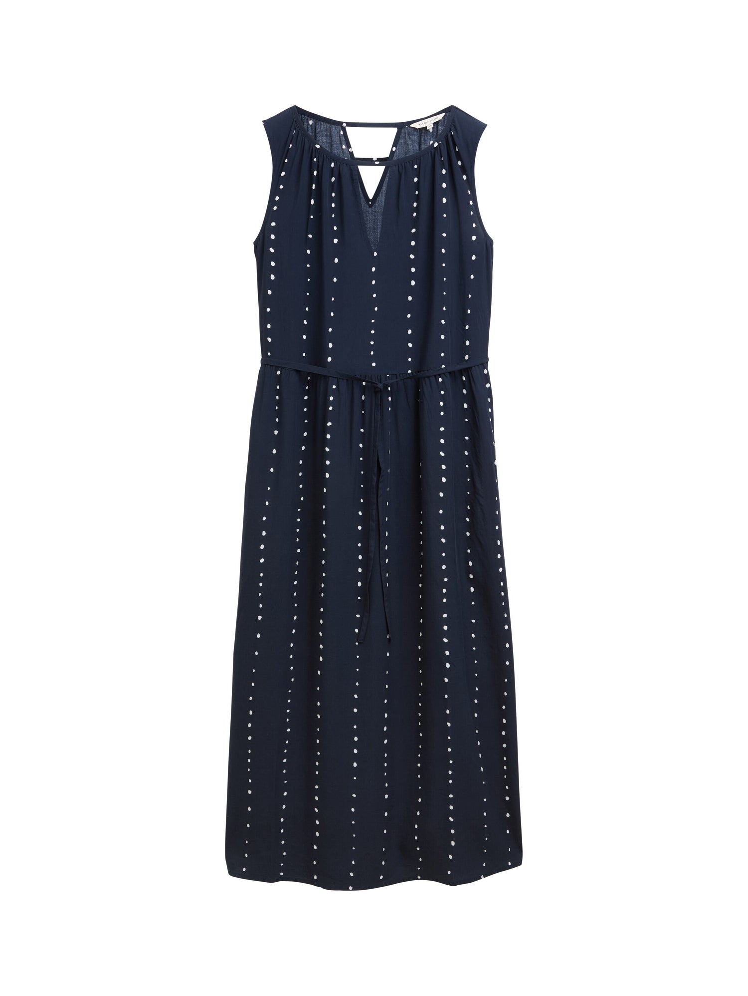 Maxi-Kleid mit Eingriffstaschen