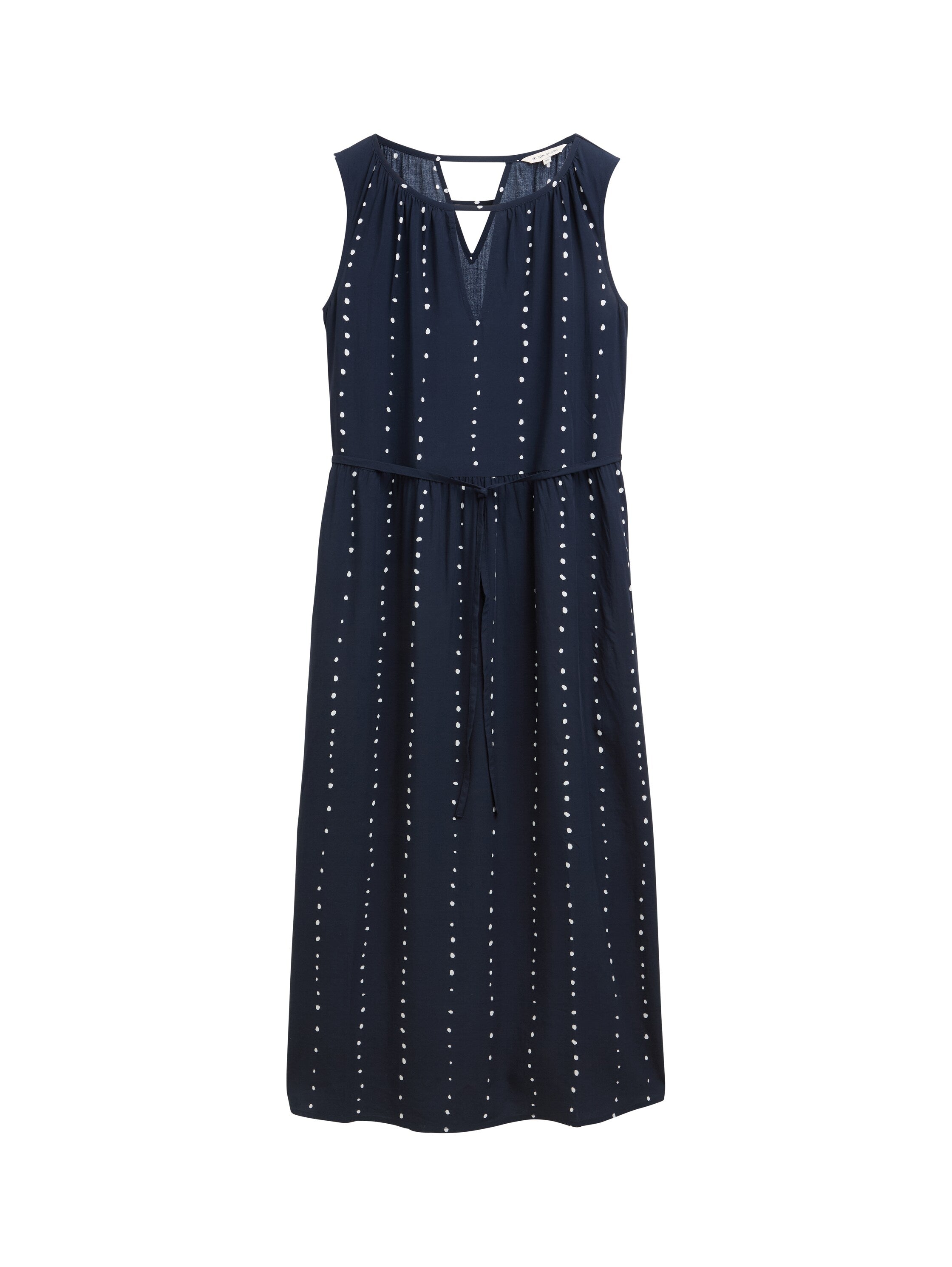 Maxi-Kleid mit Eingriffstaschen