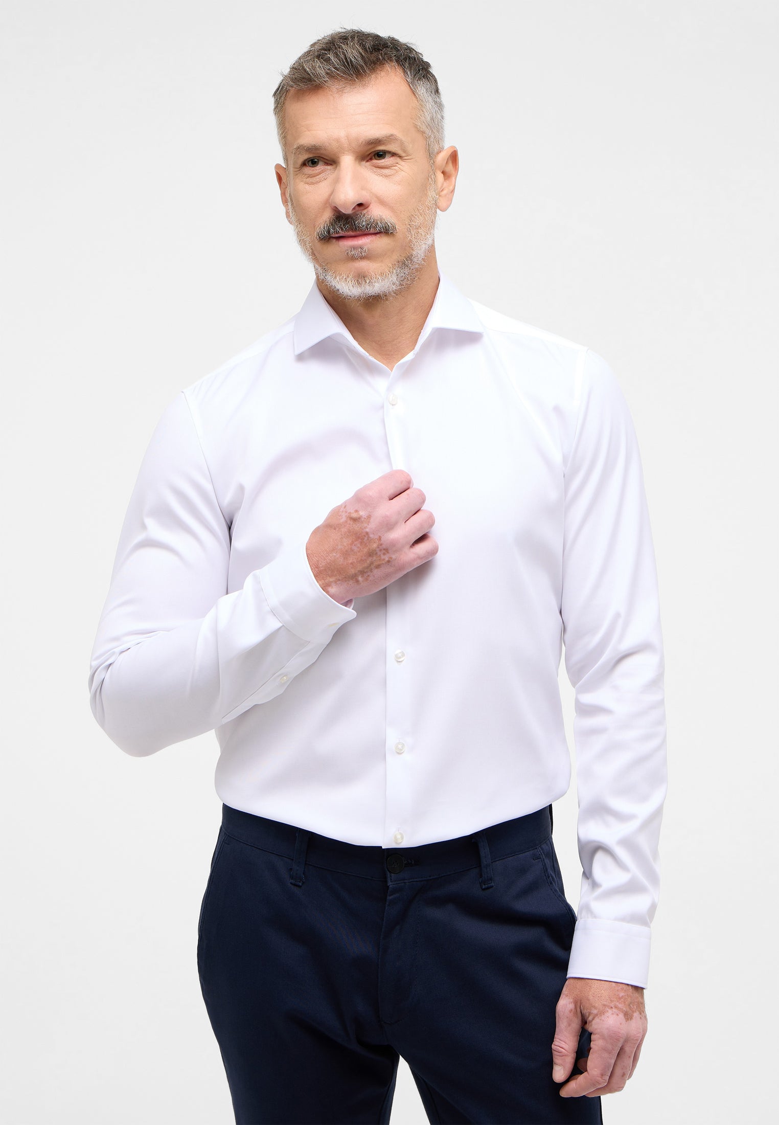 ETERNA COVER SHIRT Herren blickdichtes Businesshemd