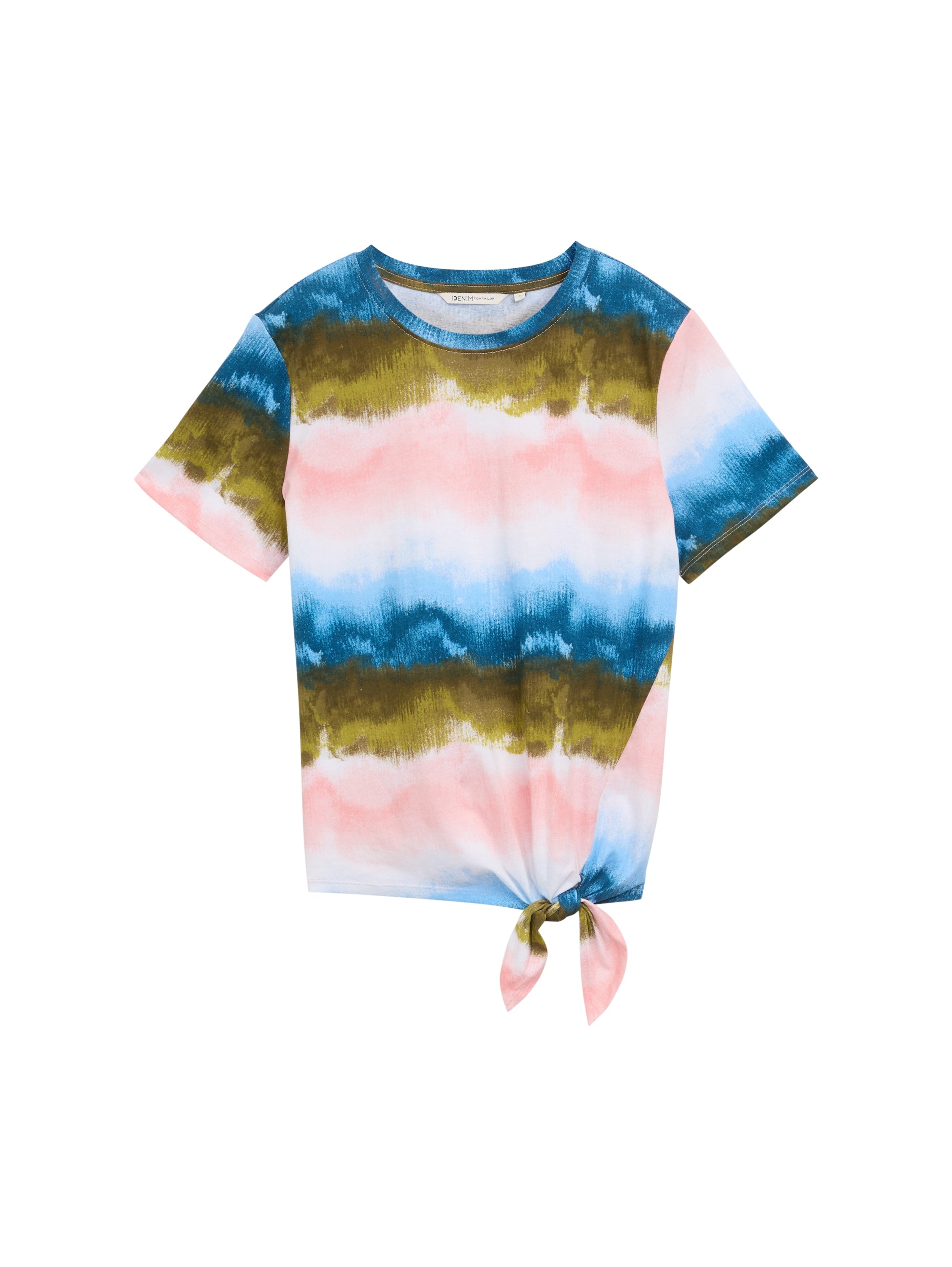 T-Shirt mit Knoten-Detail