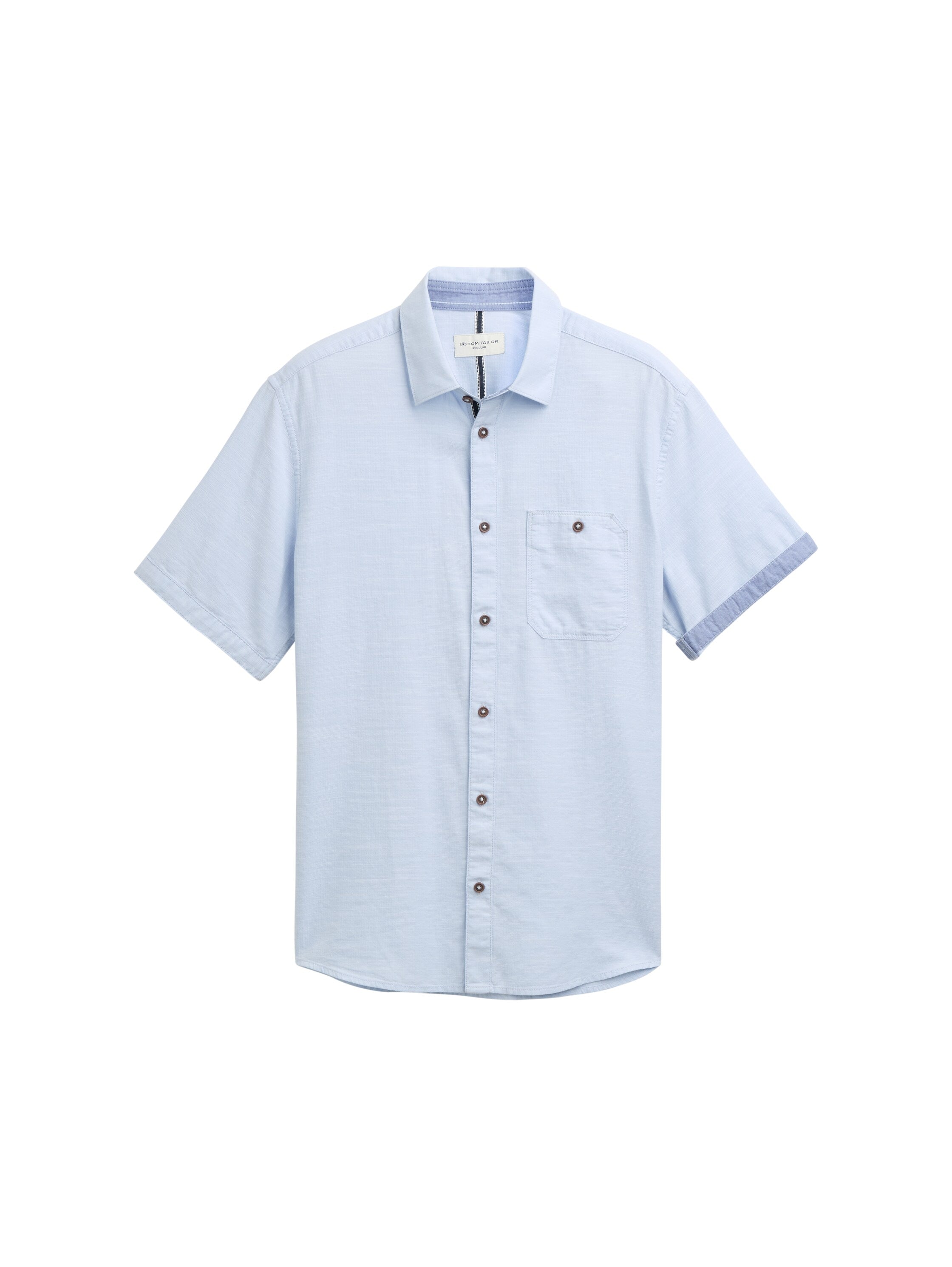 Tom Tailor Denim Hemd Erwachsene Männlich Chambray-Detail