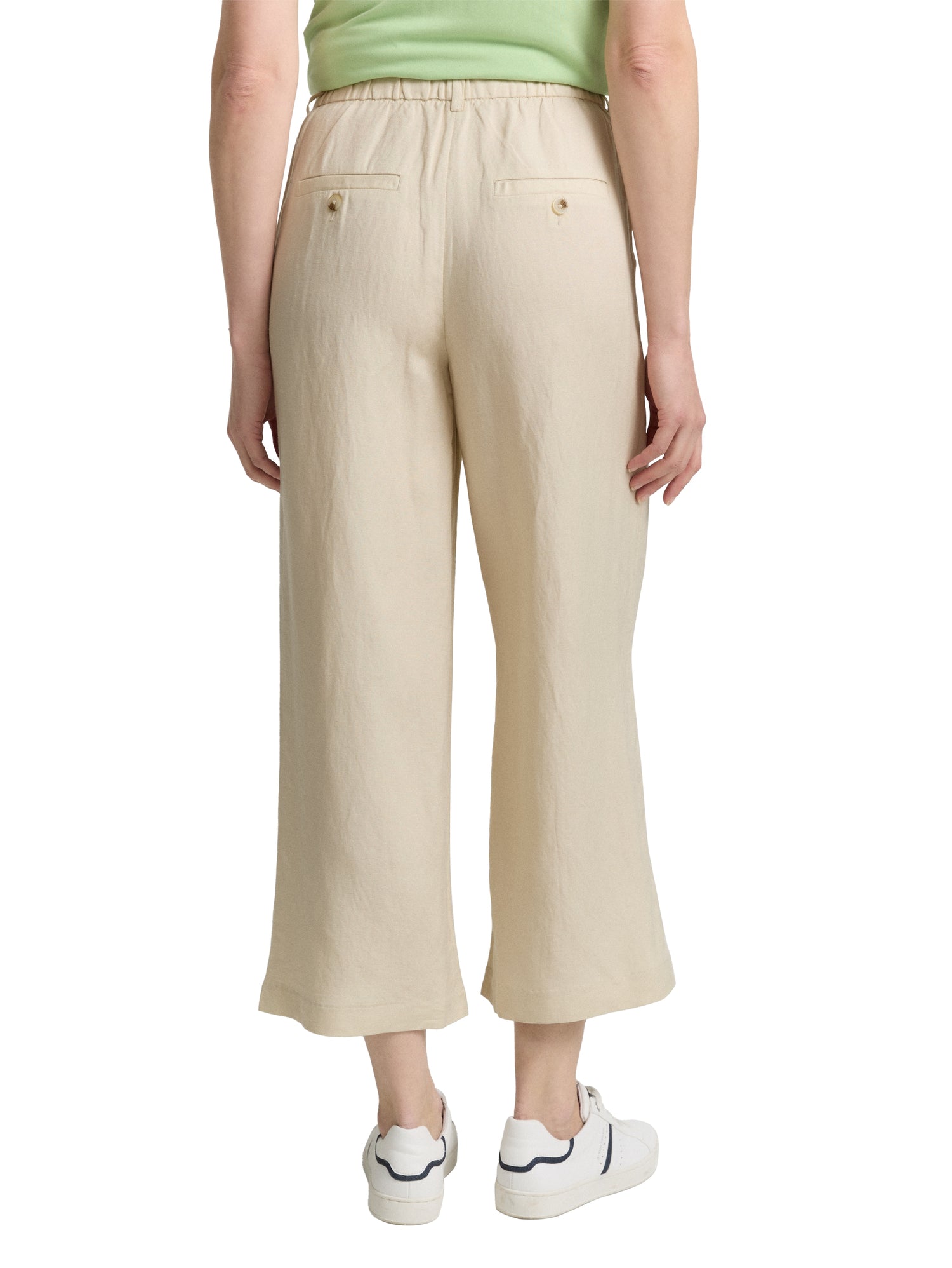 Tom Tailor Denim Leinenhose High Waist Damen Leicht & Kühl