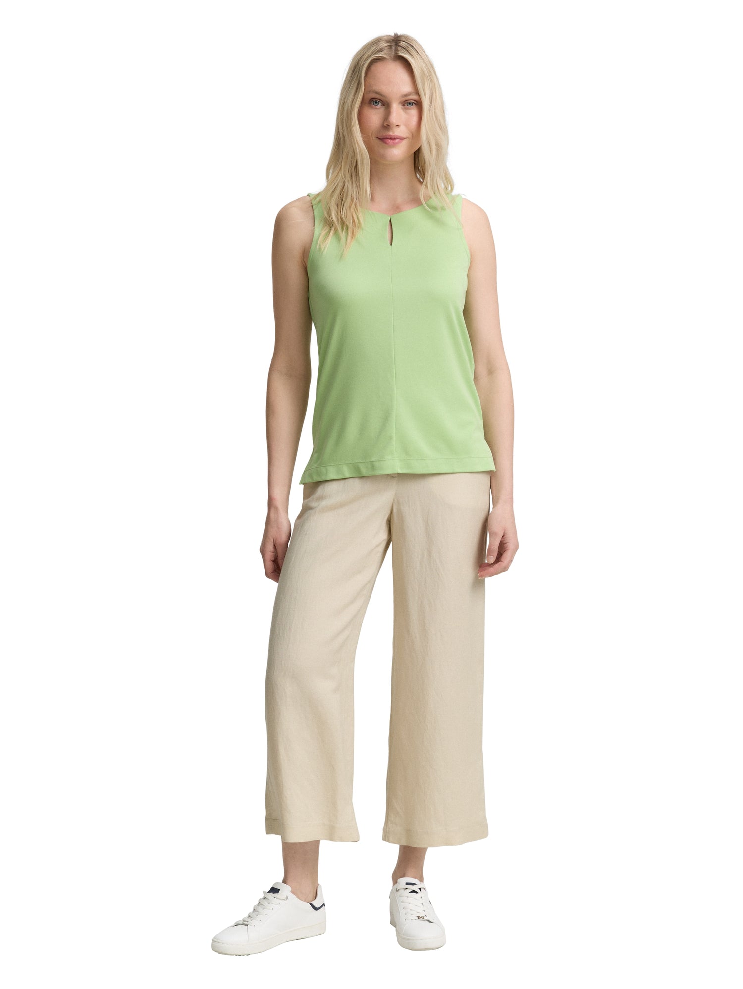 Tom Tailor Denim Leinenhose High Waist Damen Leicht & Kühl