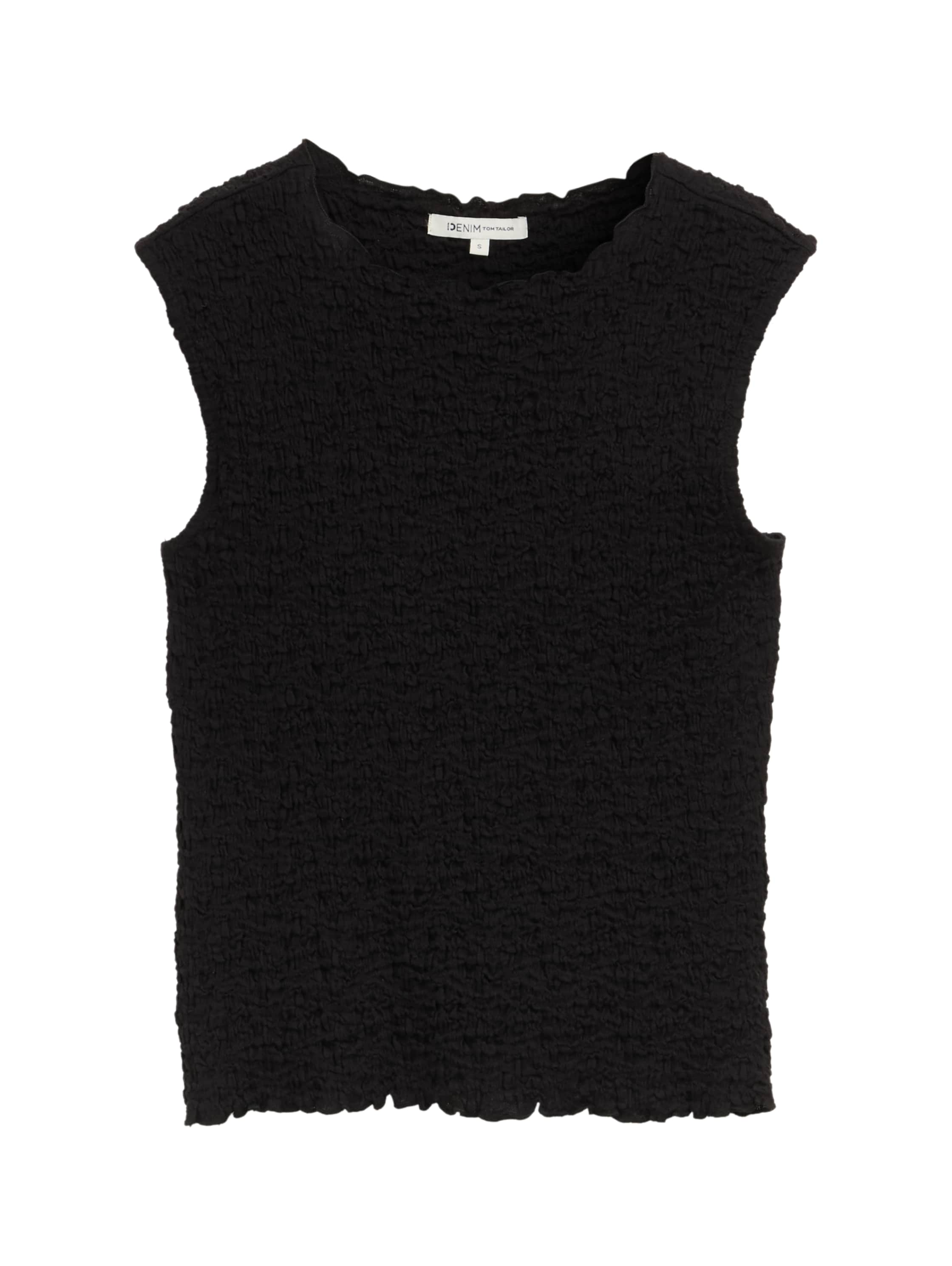 Tom Tailor Denim Top in Knitter-Optik für Damen