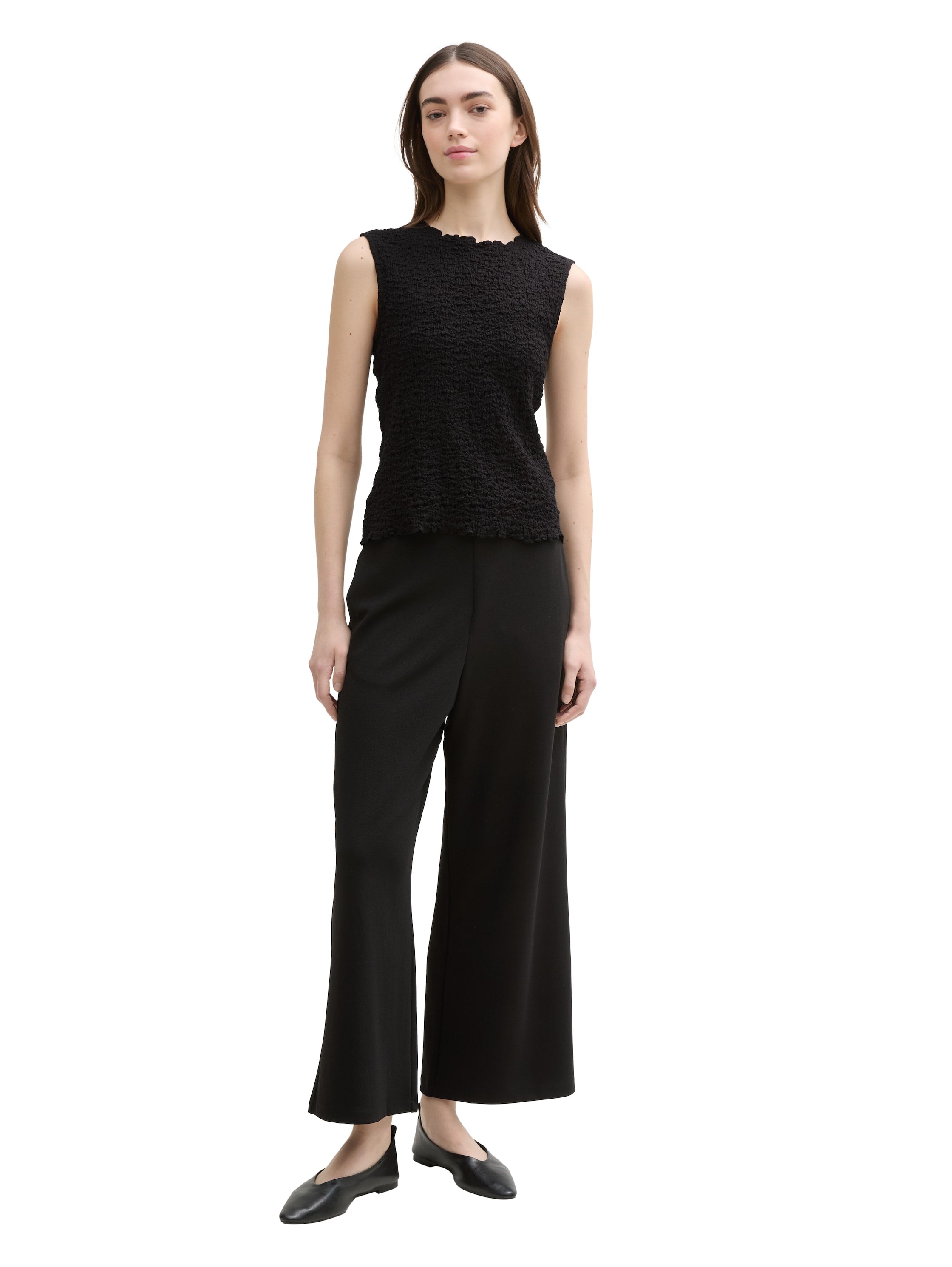 Tom Tailor Denim Top in Knitter-Optik für Damen