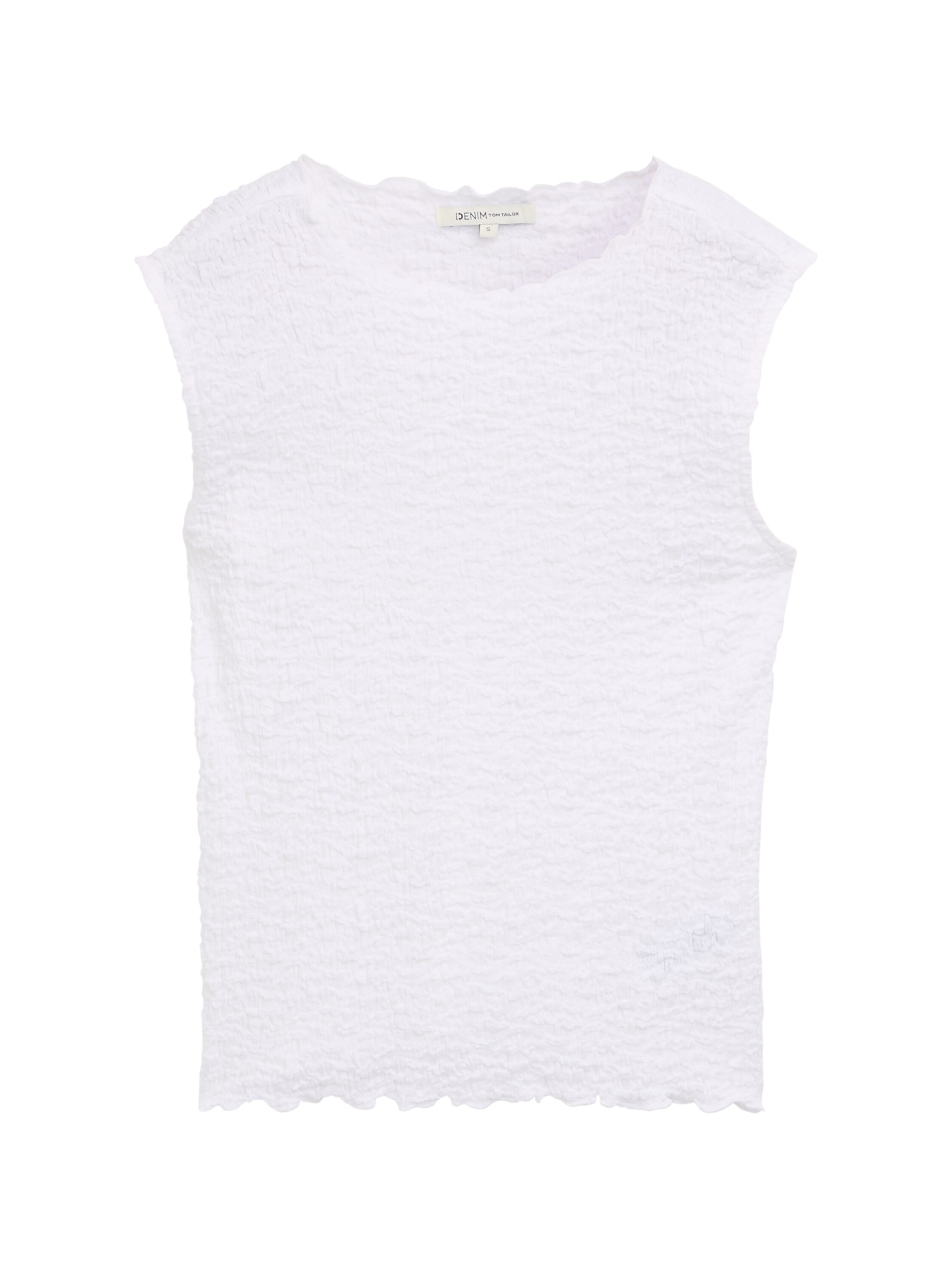 Tom Tailor Denim Top in Knitter-Optik für Damen