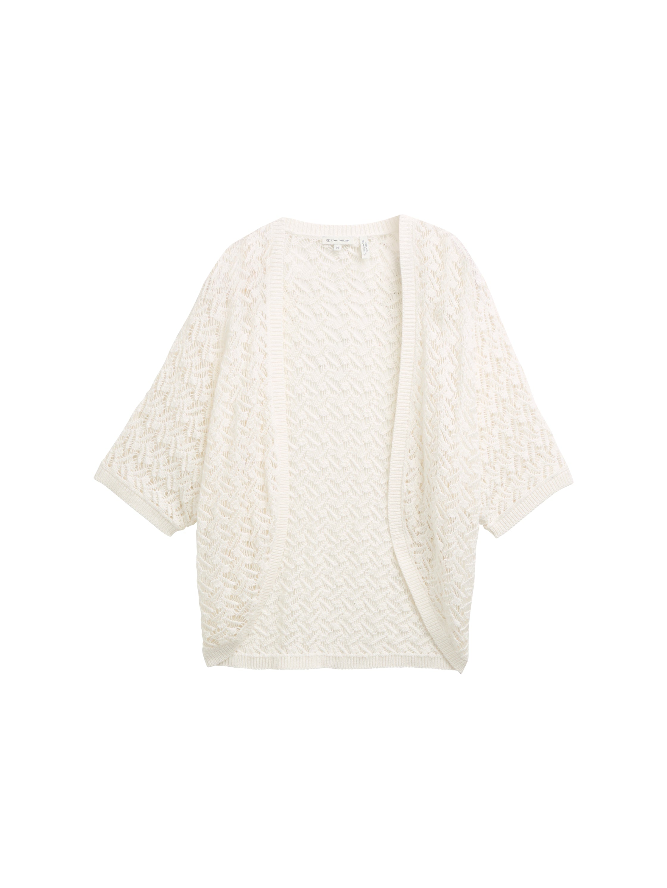 Tom Tailor Denim Female Strickbolero Baumwolle