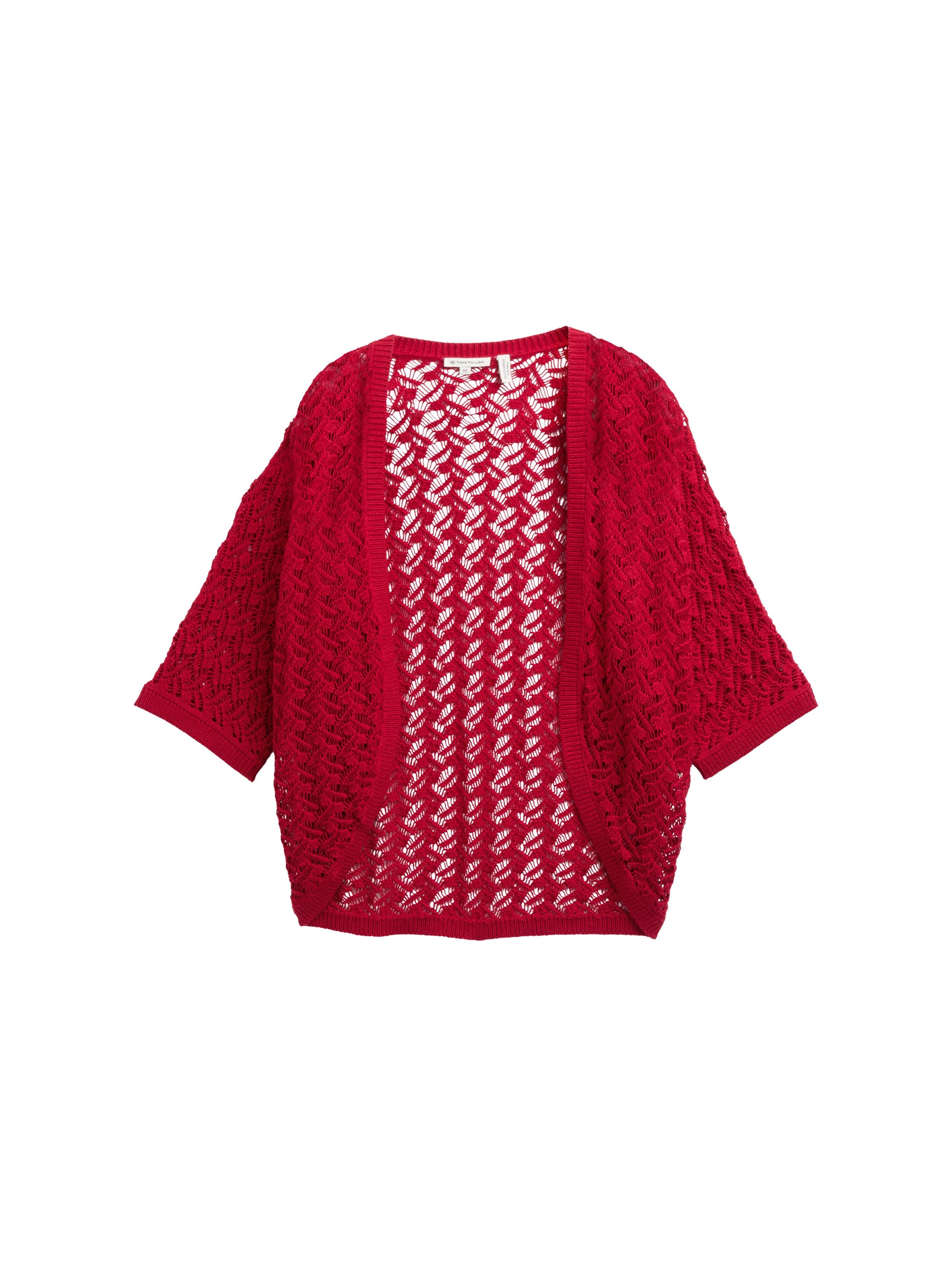 Tom Tailor Denim Female Strickbolero Baumwolle