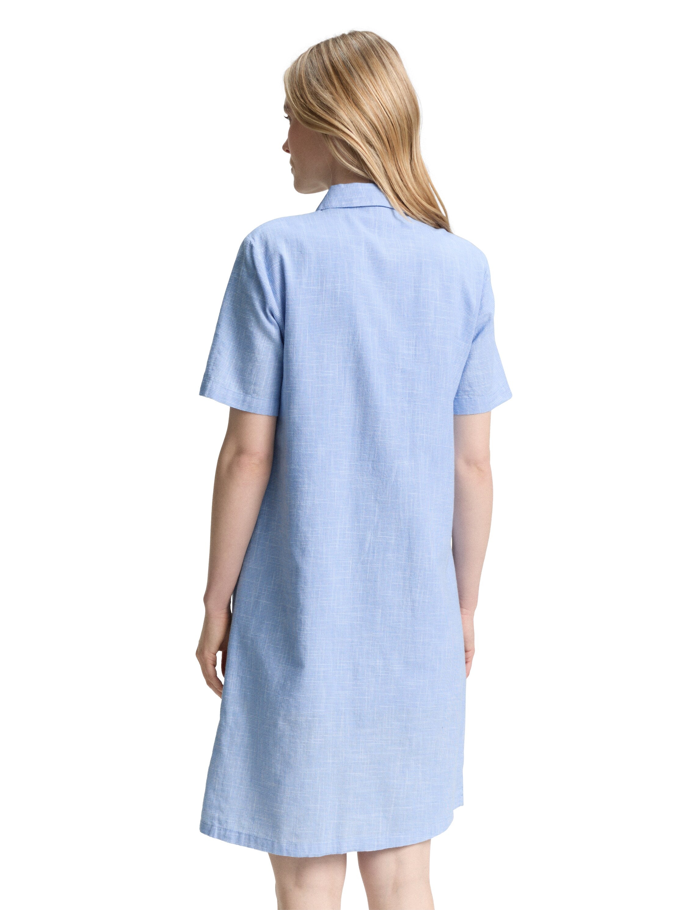 Tom Tailor Denim Blusenkleid Damen aus Baumwolle