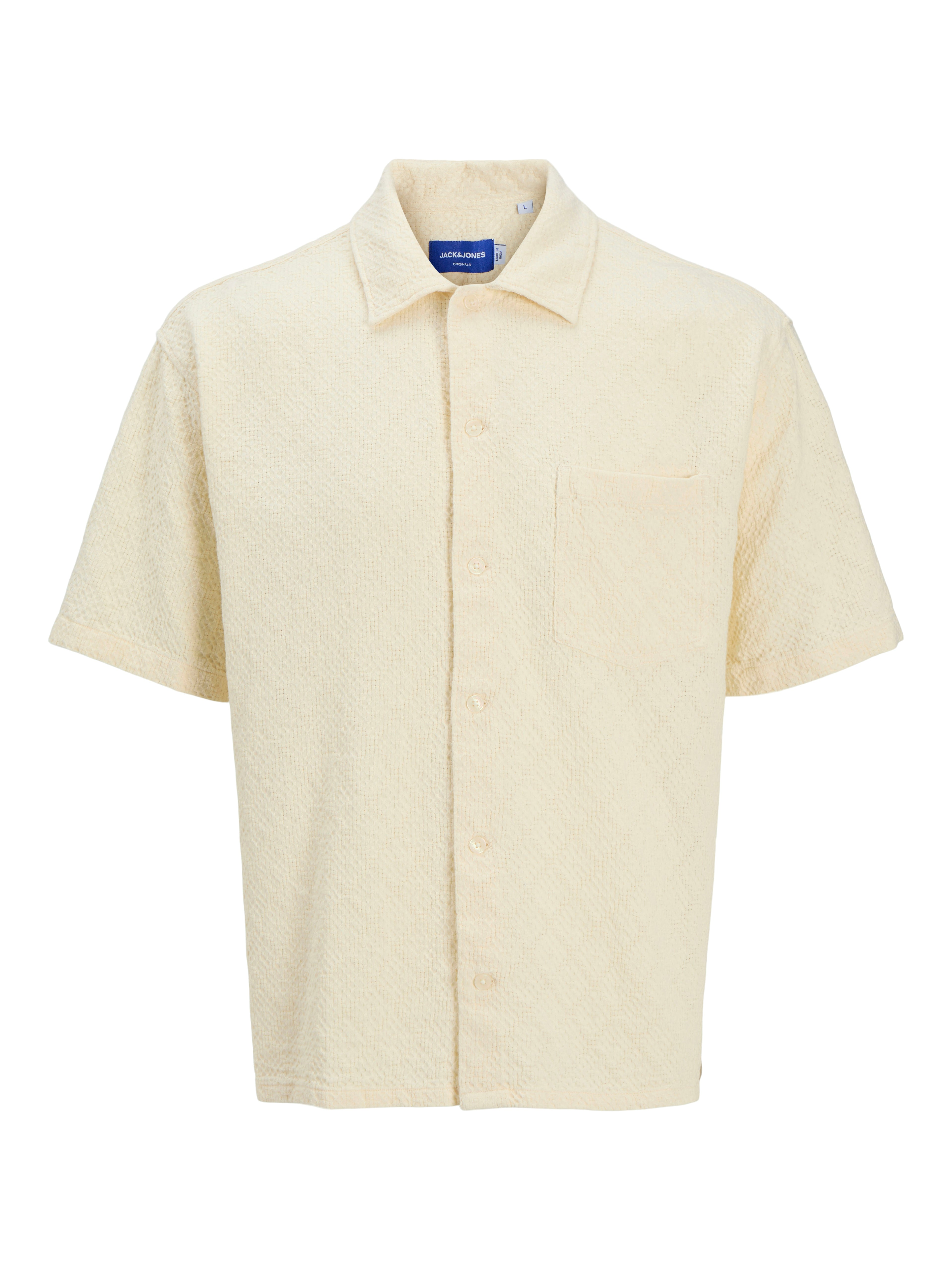 Bestseller Twill Hemd Herren Klassisch Kurzarm<br>